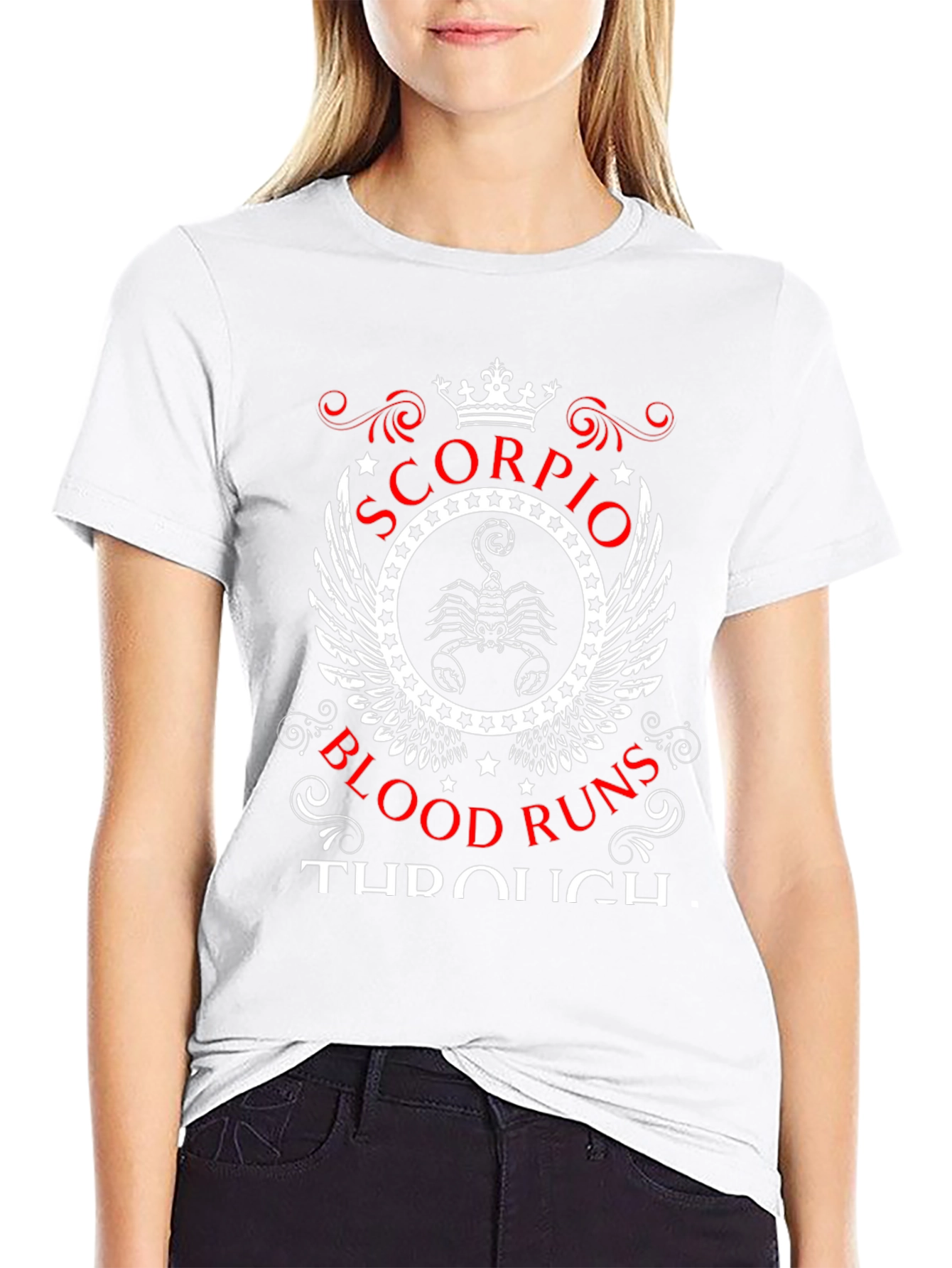 Scorpio Blood Runs Through T-Shirt