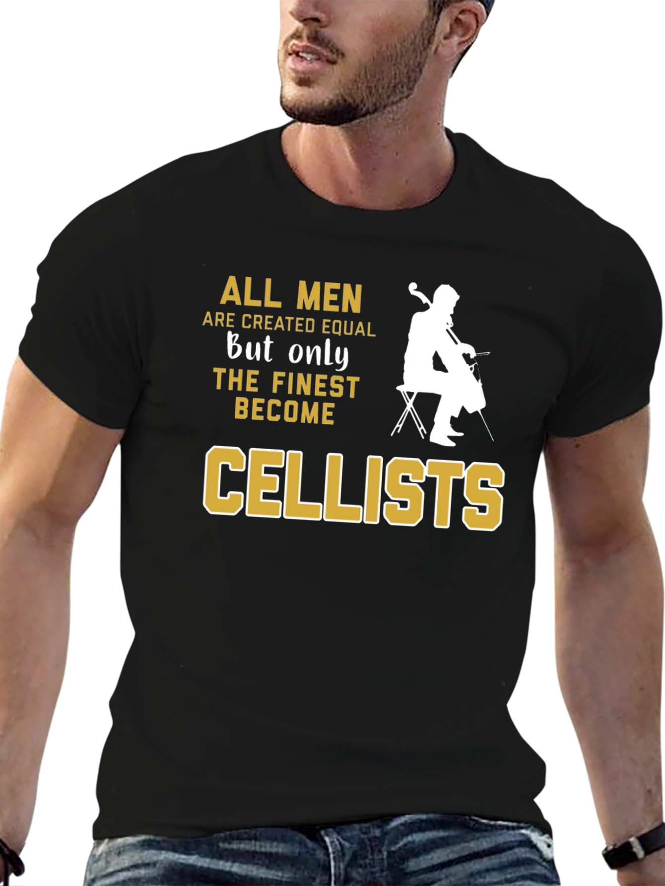 Cellist T-Shirt: Finest Musician Tee