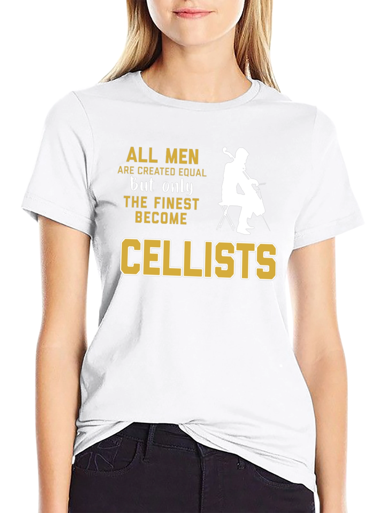 Cellist T-Shirt: Finest Musician Tee