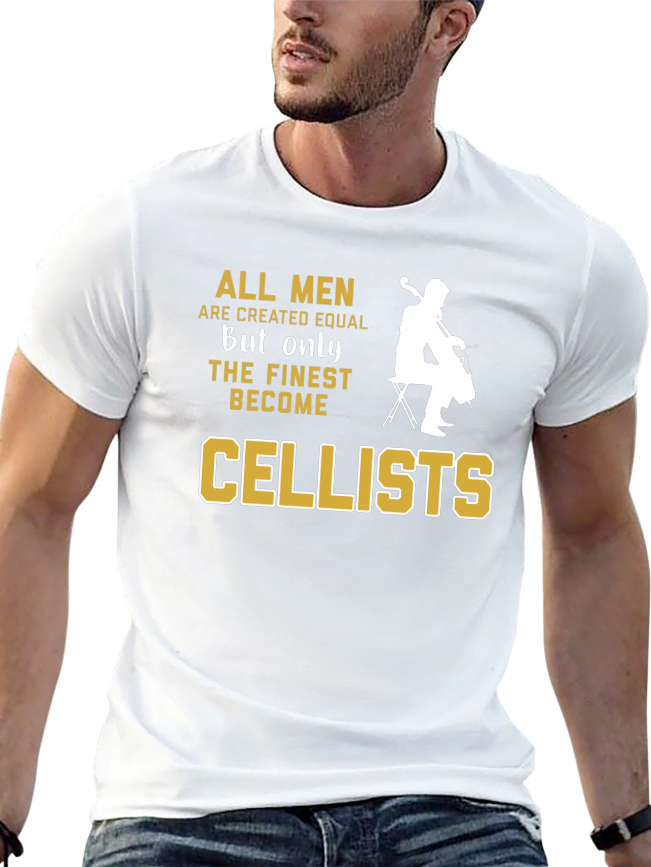 Cellist T-Shirt: Finest Musician Tee