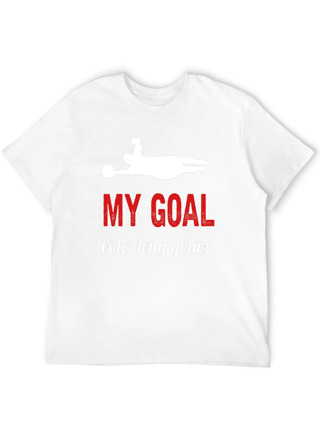 My Goal T-Shirt - Soccer Goalie Graphic Tee
