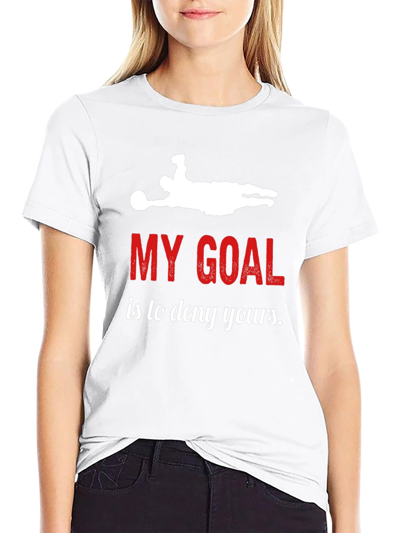 My Goal T-Shirt - Soccer Goalie Graphic Tee