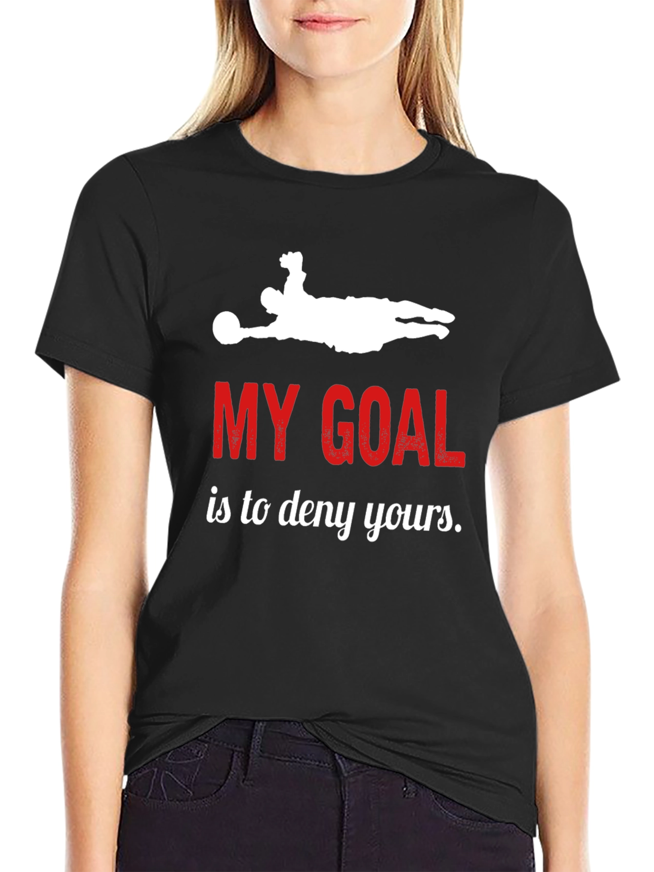 My Goal T-Shirt - Soccer Goalie Graphic Tee