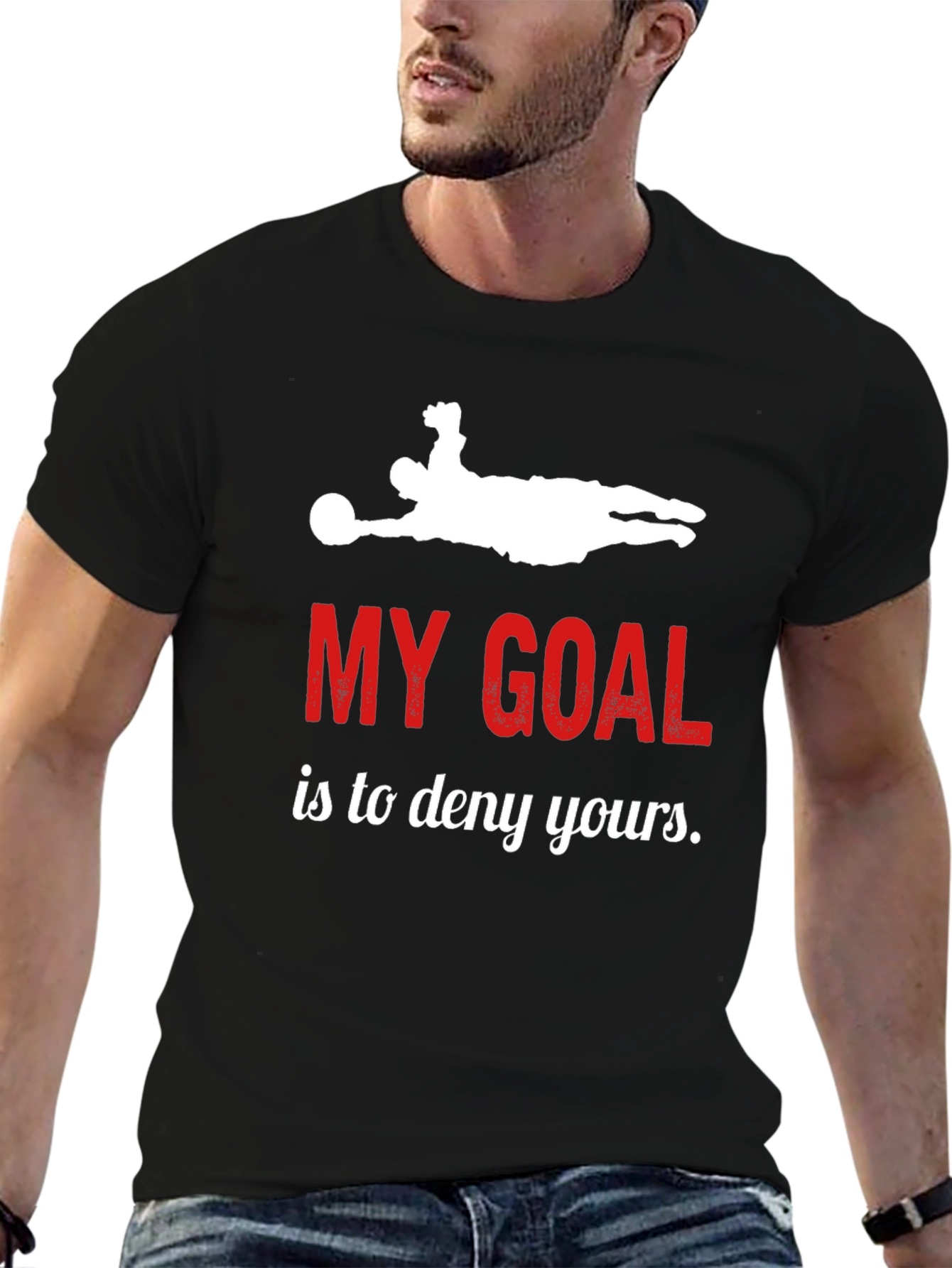 My Goal T-Shirt - Soccer Goalie Graphic Tee