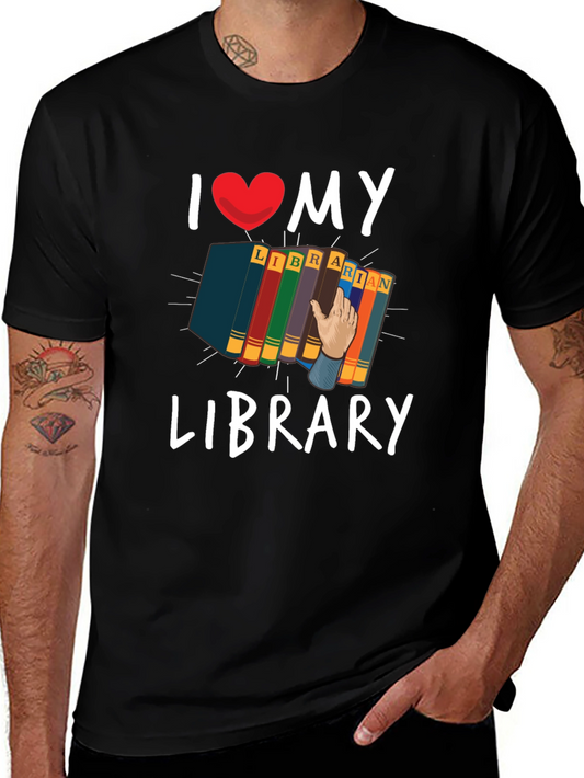 I Love My Library T-Shirt