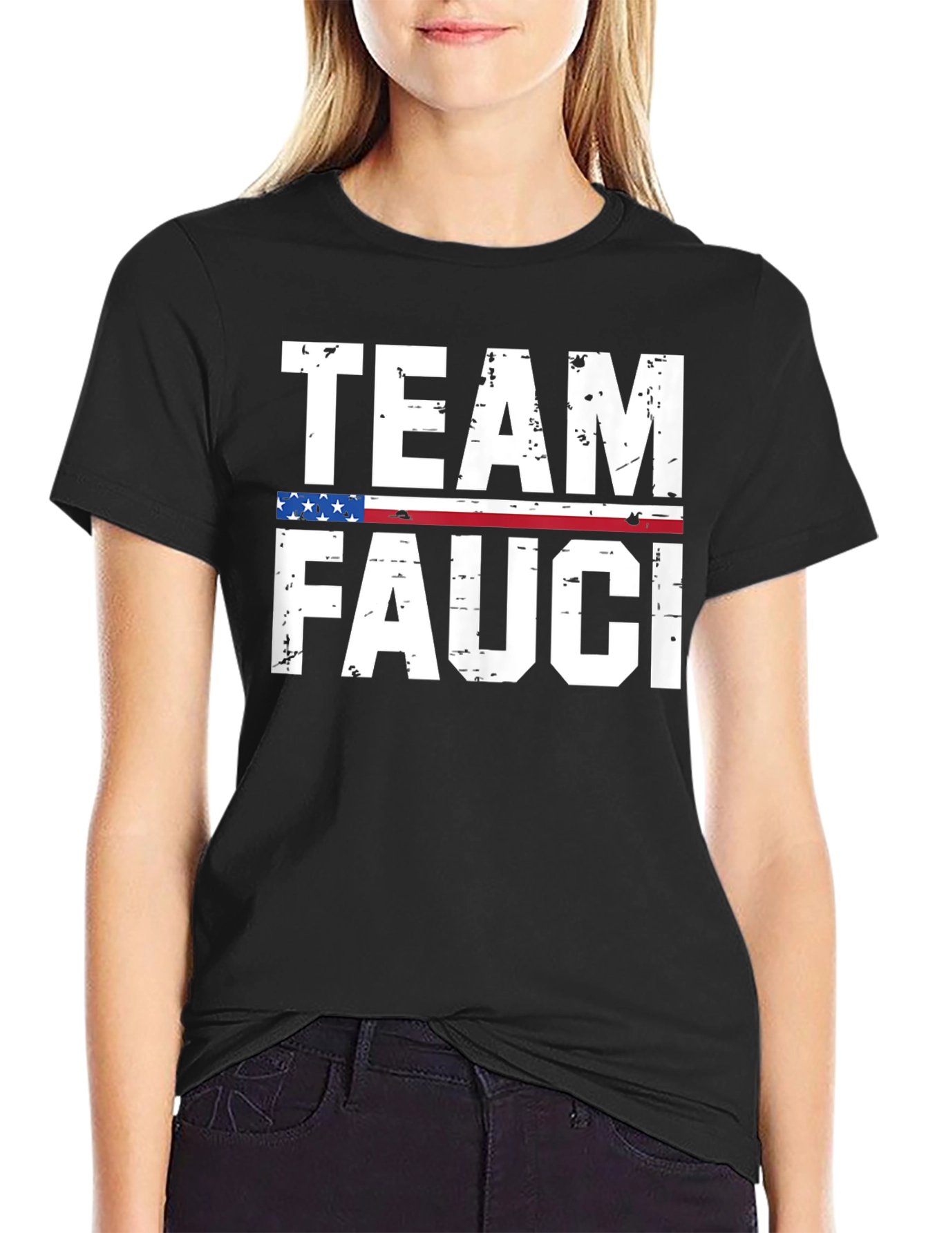 Team Fauci T-Shirt - Patriotic Support