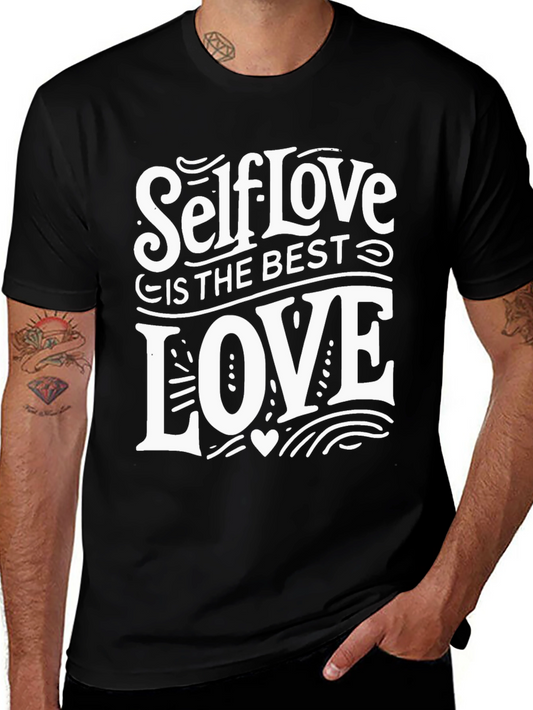 Self Love T-Shirt - Best Love Graphic Tee - Trendy Casual Shirt