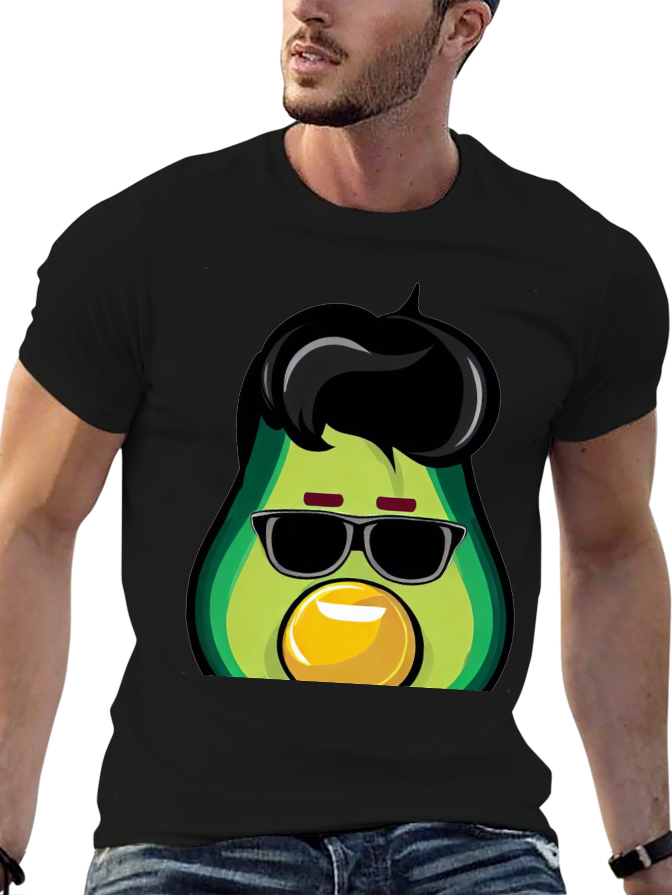 Cool Avocado T-Shirt - Funky Graphic Tee
