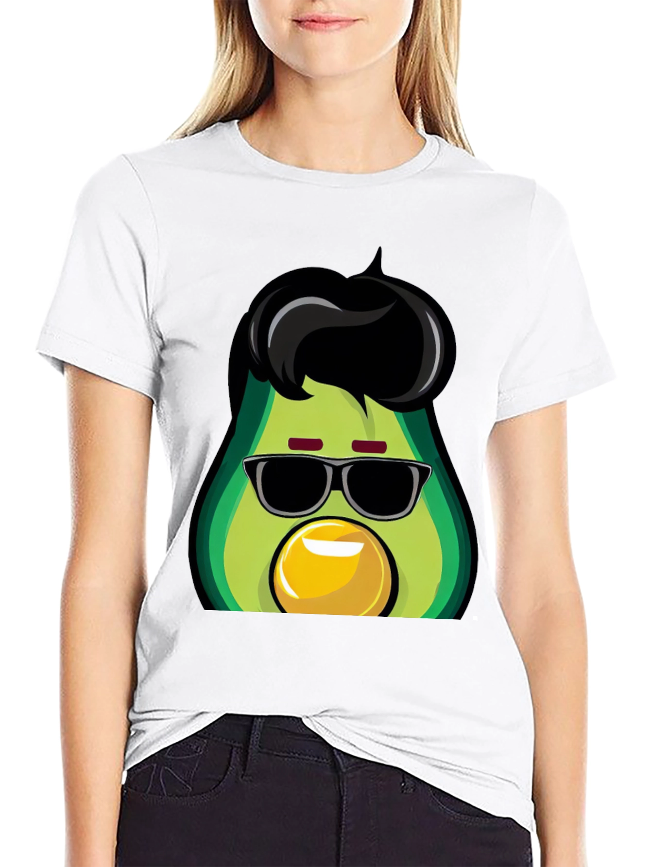 Cool Avocado T-Shirt - Funky Graphic Tee