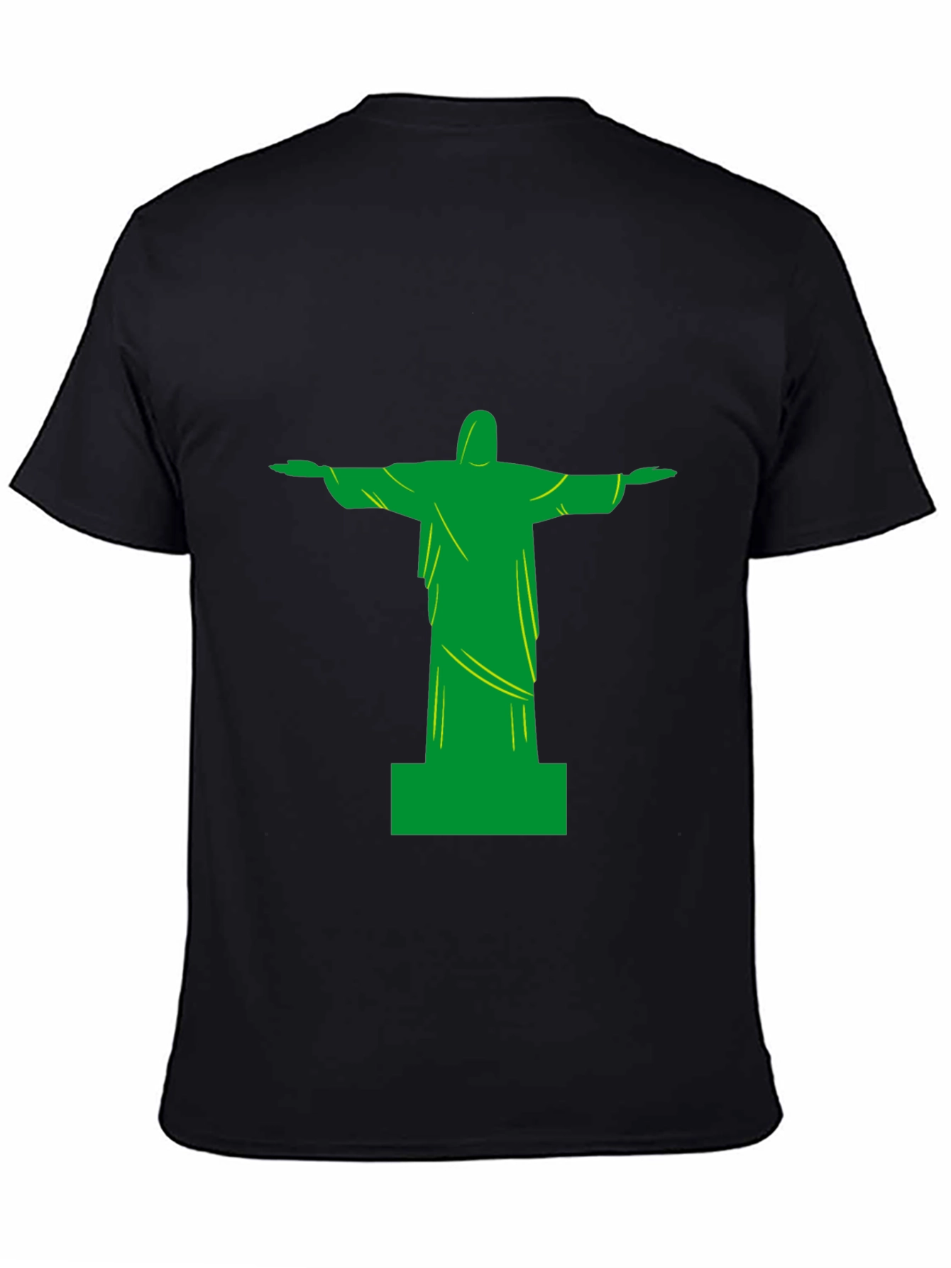 Rio Statue Tee - Black Graphic T-Shirt