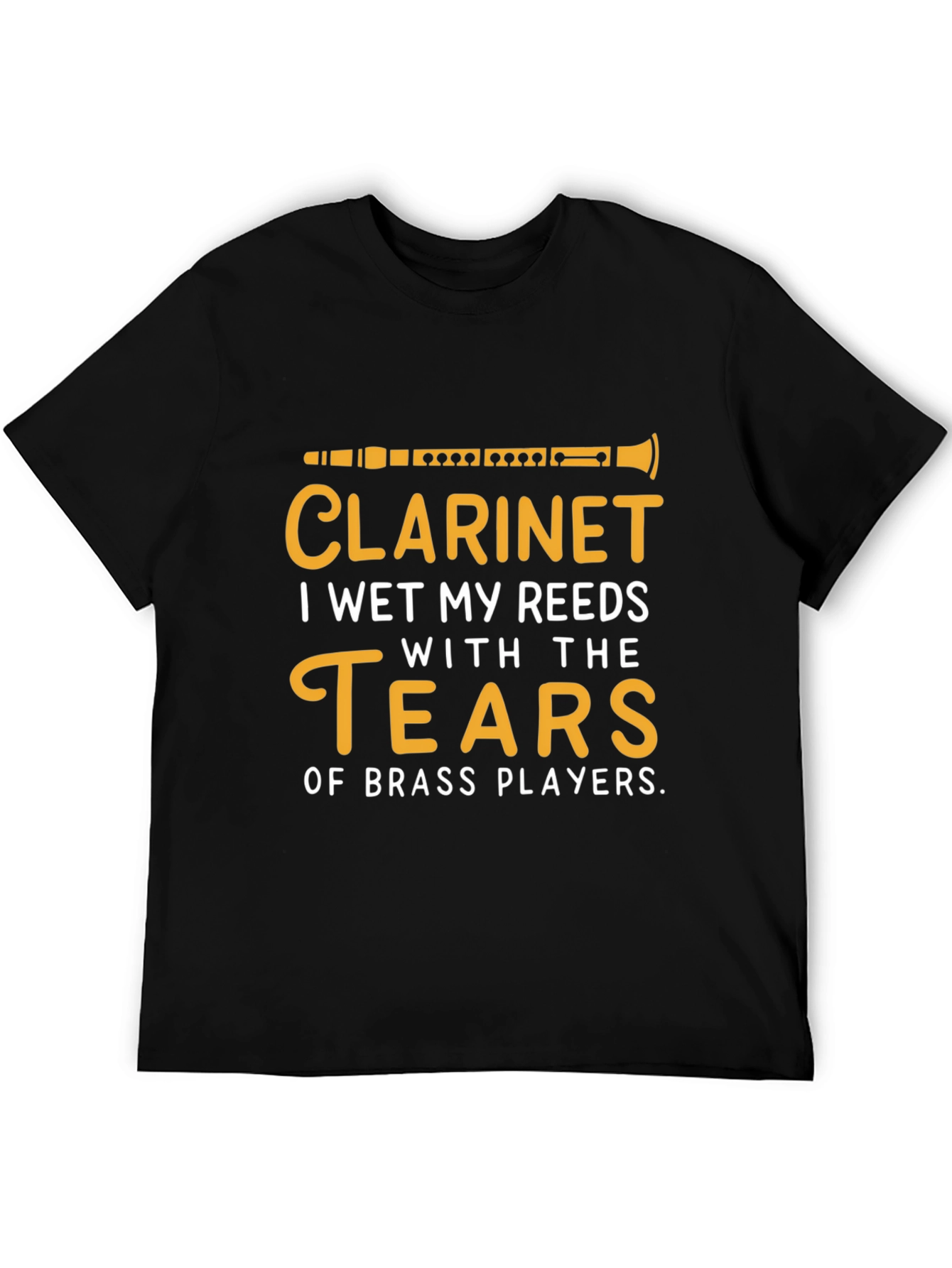Clarinet Reeds T-Shirt - Funny Band Tee