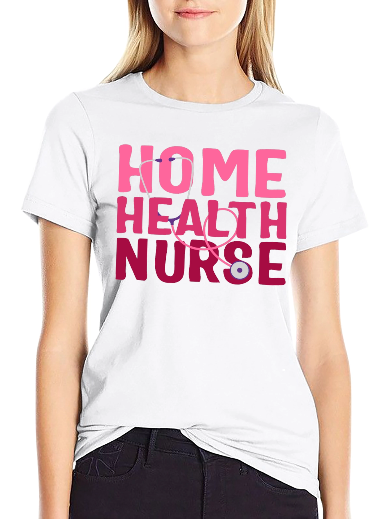 Home Health Nurse Graphic T-Shirt