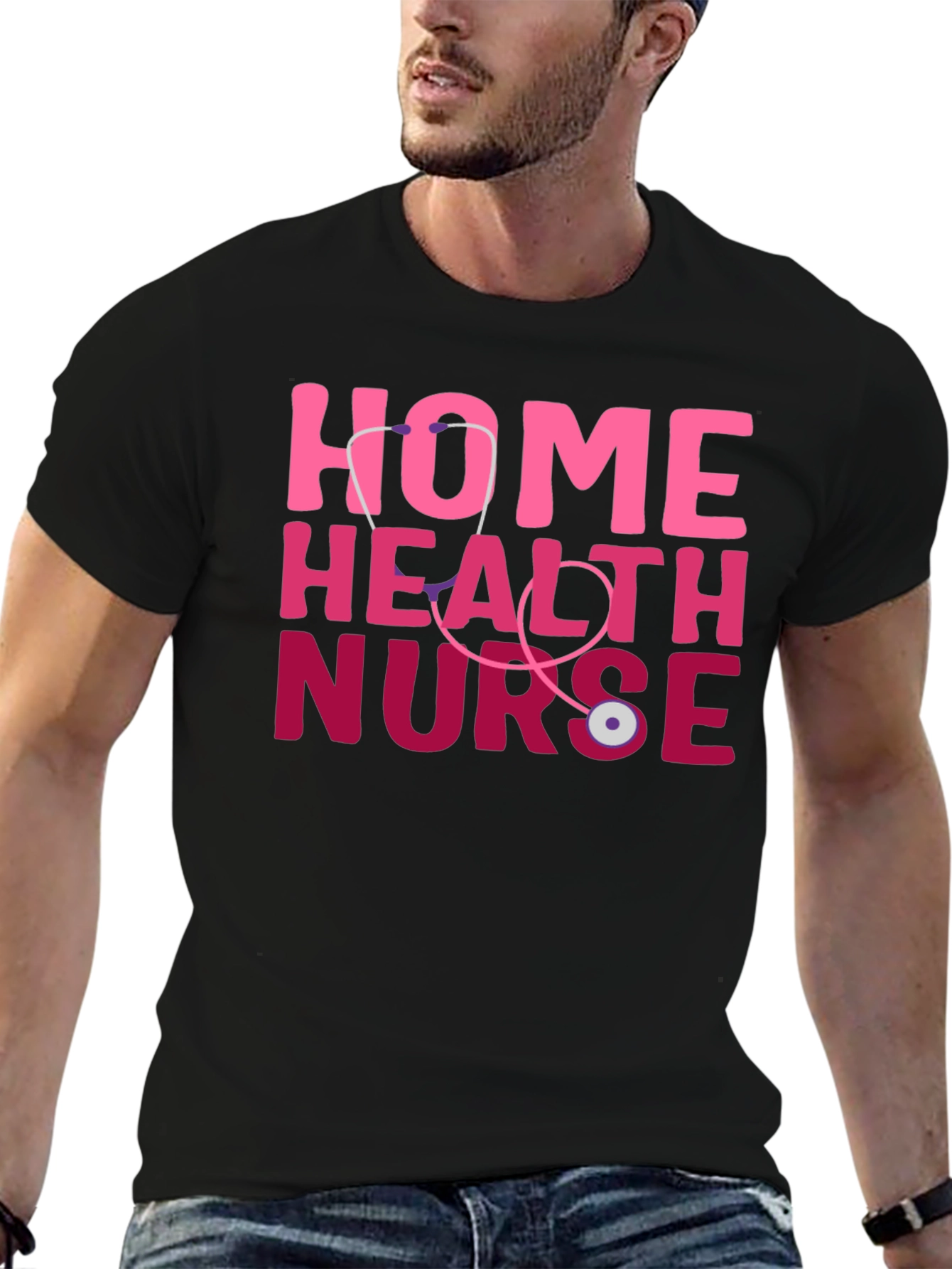 Home Health Nurse Graphic T-Shirt