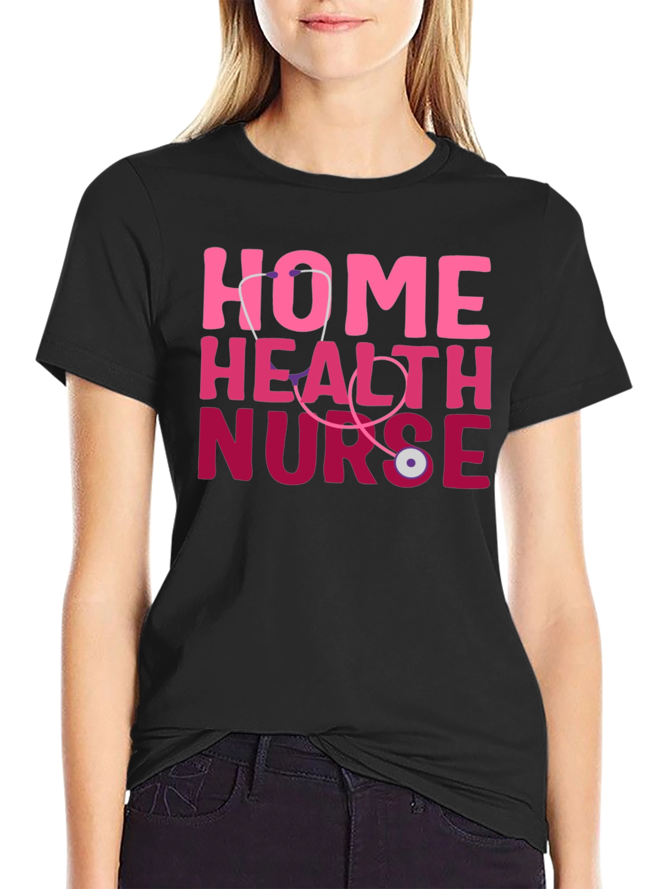 Home Health Nurse Graphic T-Shirt