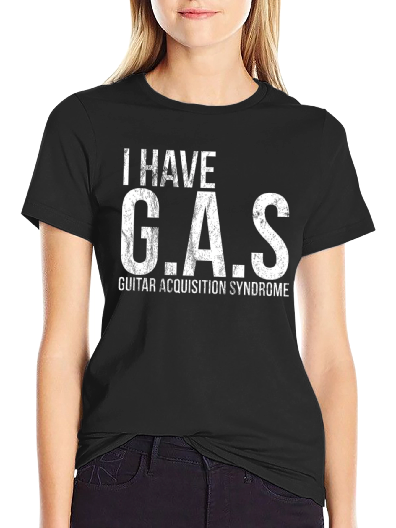 I HAVE G.A.S. Guitar Acquisition Syndrome Funny Musician T-Shirt