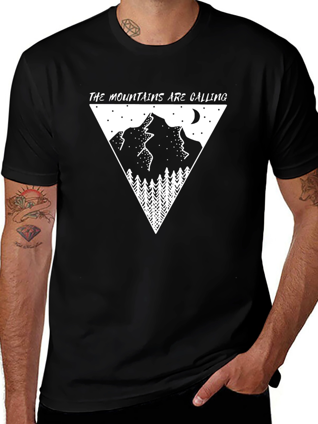 Mountains are Calling Graphic Tee - Nature Inspired Shirt