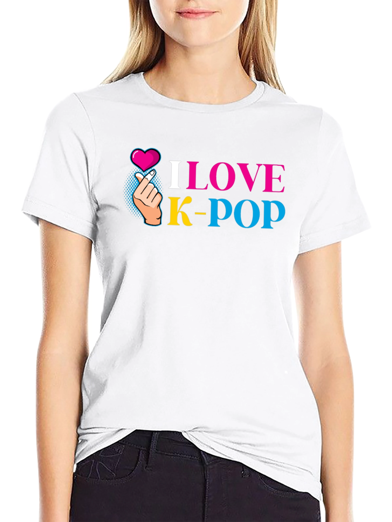 I Love K-Pop Graphic Tee