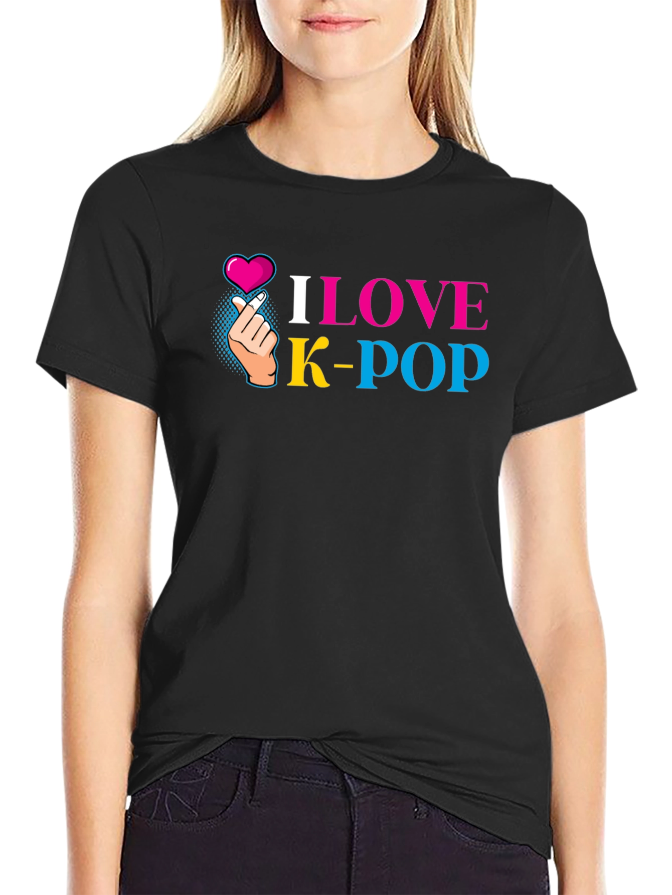 I Love K-Pop Graphic Tee