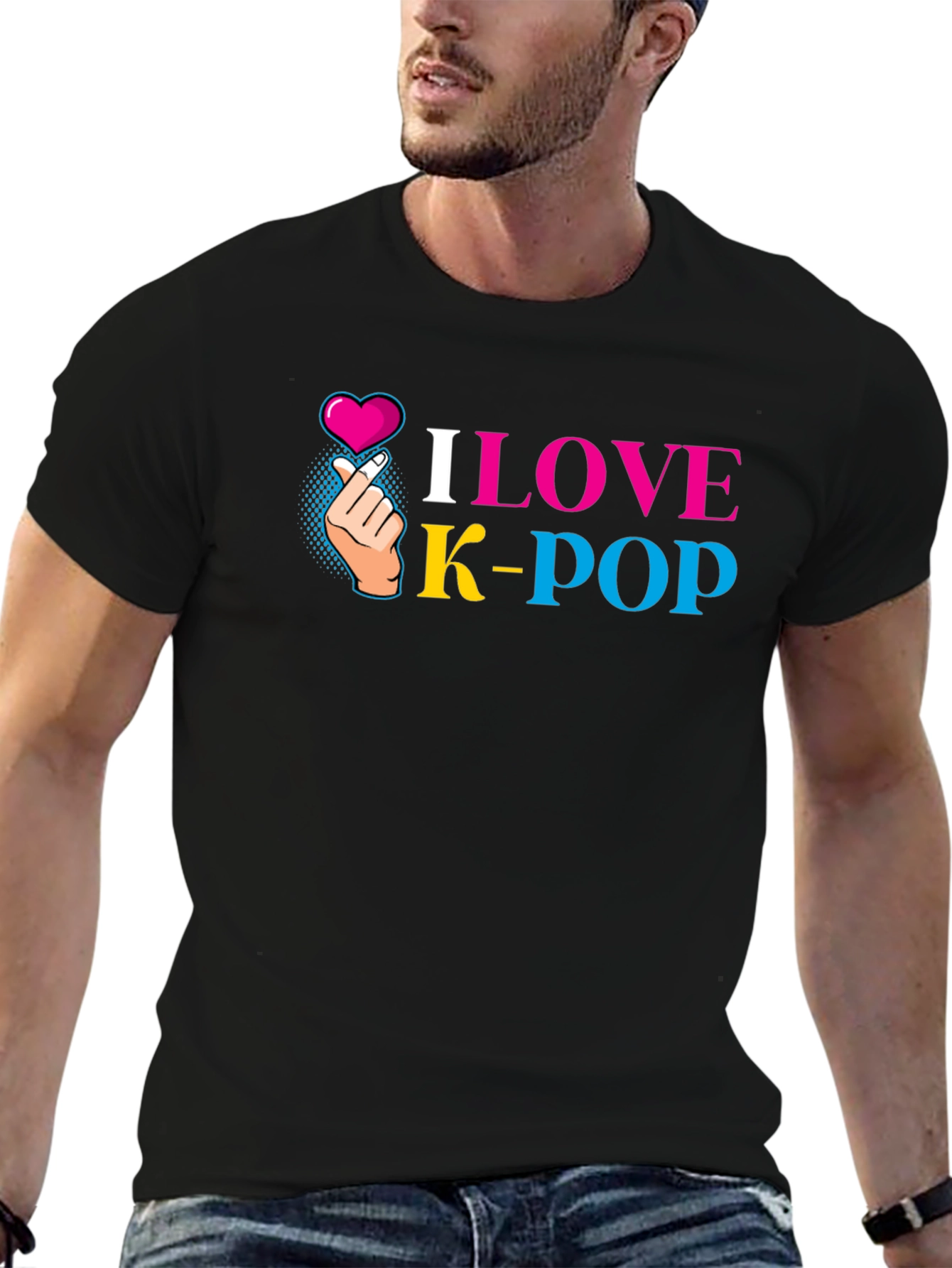 I Love K-Pop Graphic Tee
