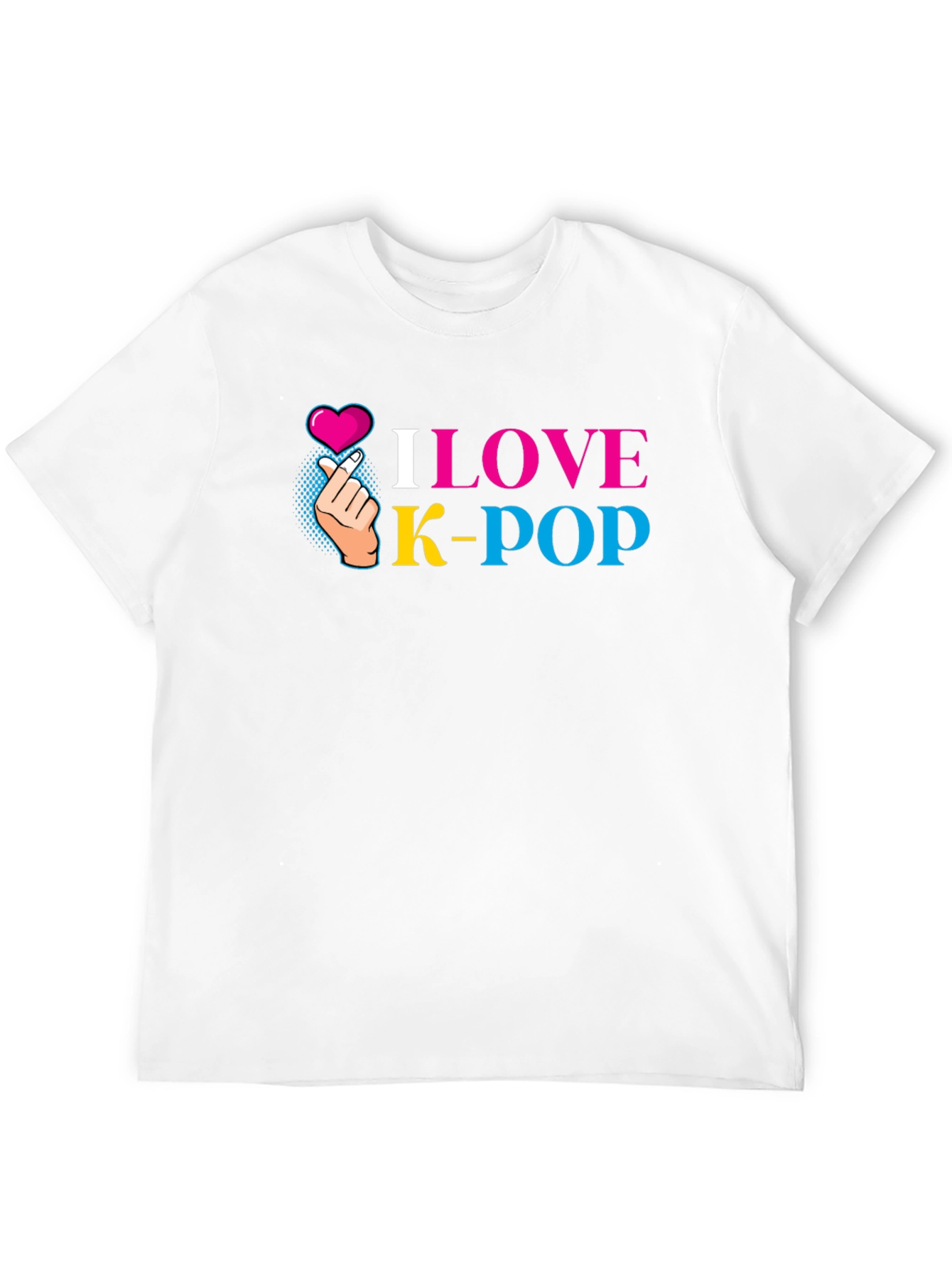 I Love K-Pop Graphic Tee