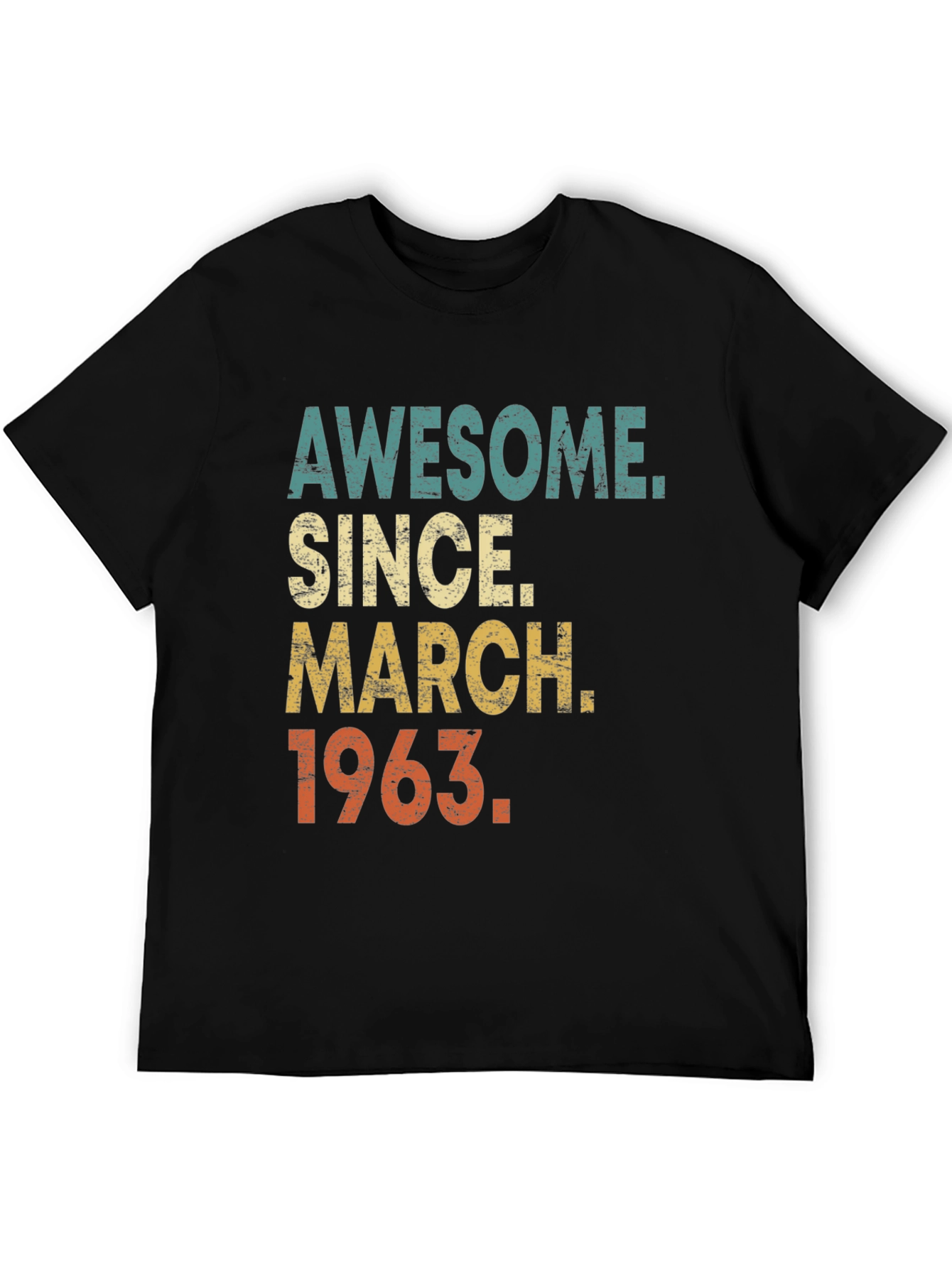 Awesome Since March 1963 T-Shirt