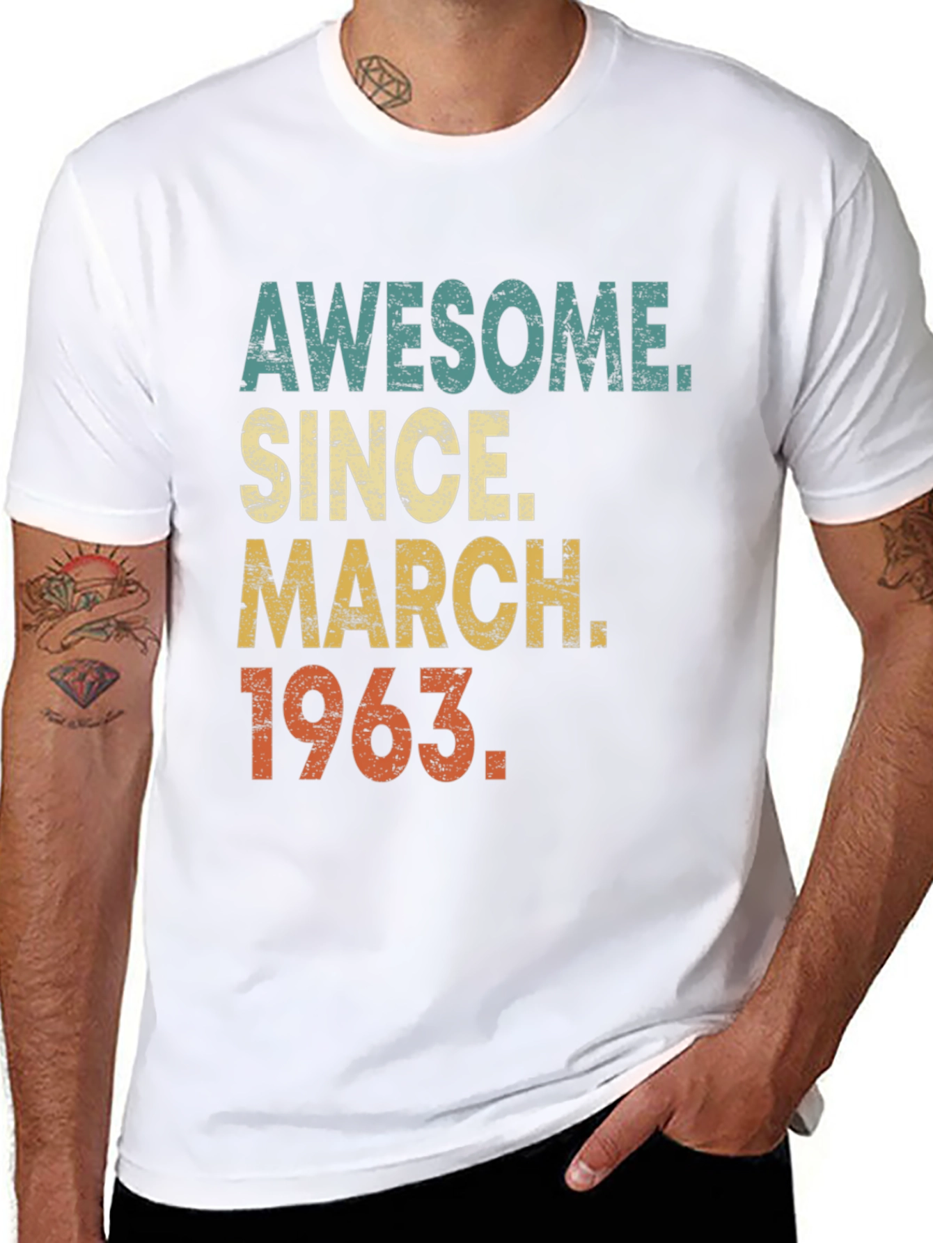 Awesome Since March 1963 T-Shirt