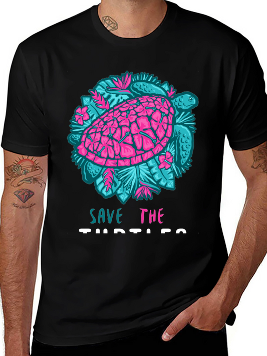 Save the Turtles Graphic Tee