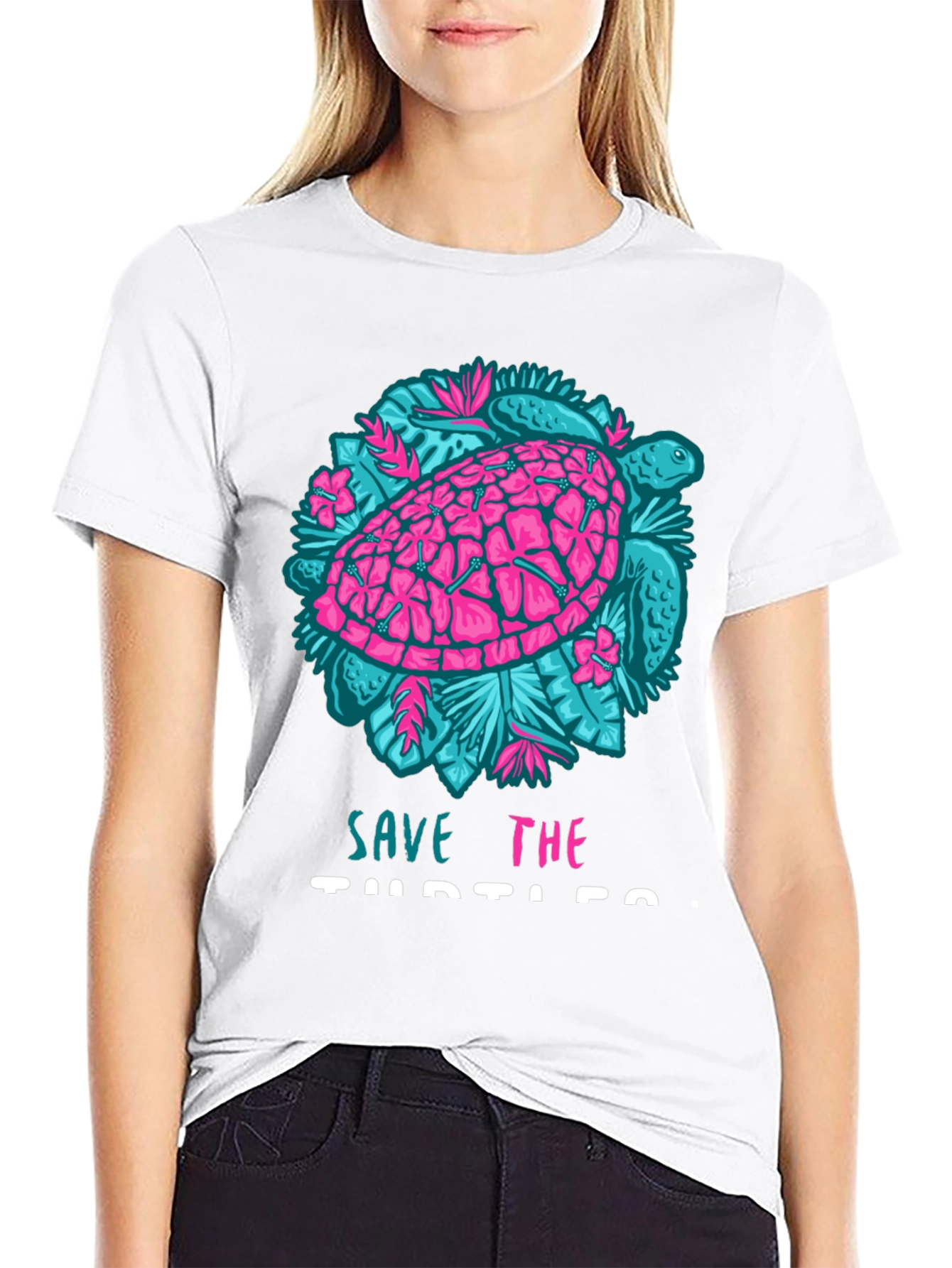 Save the Turtles Graphic Tee