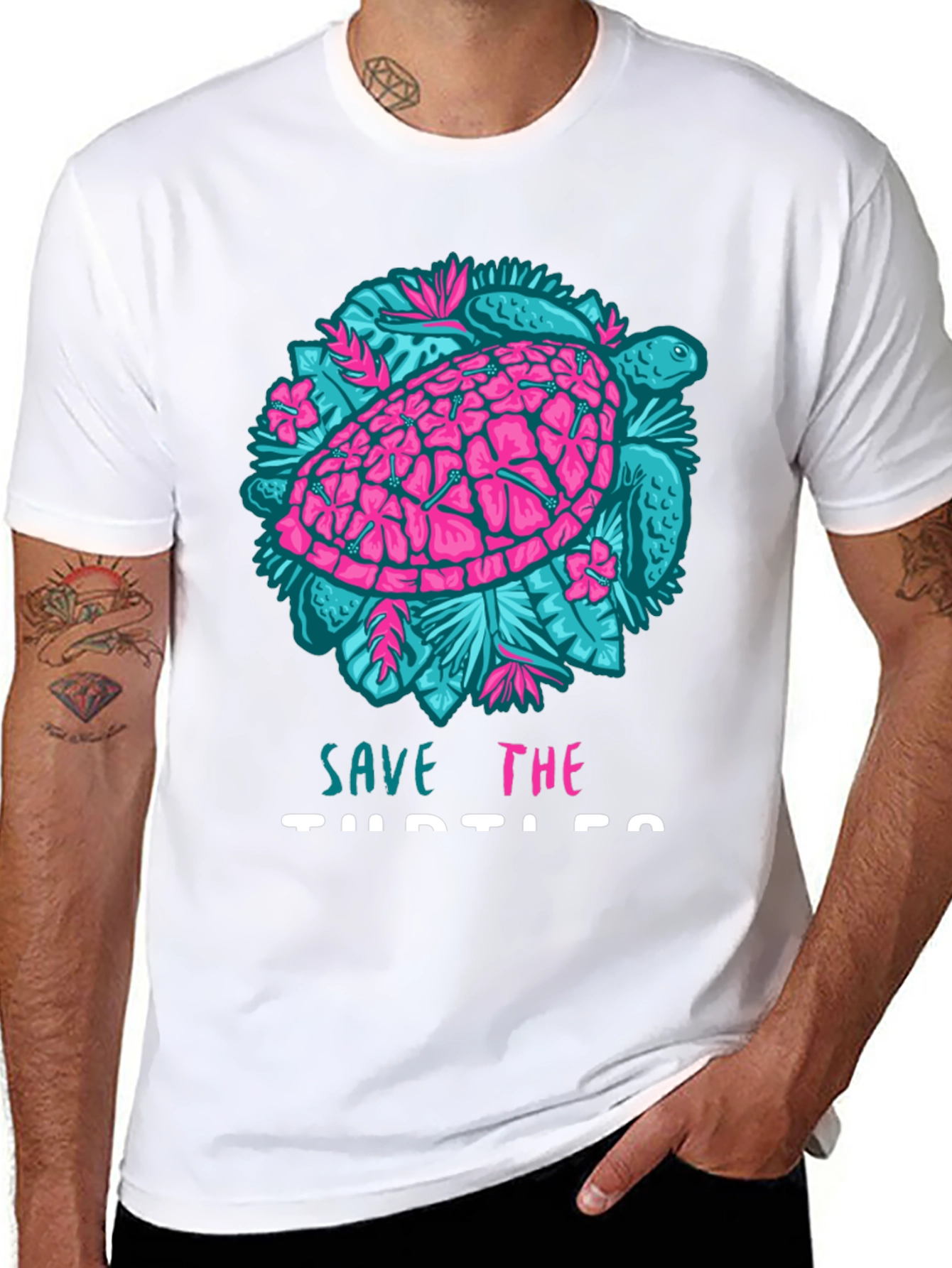 Save the Turtles Graphic Tee