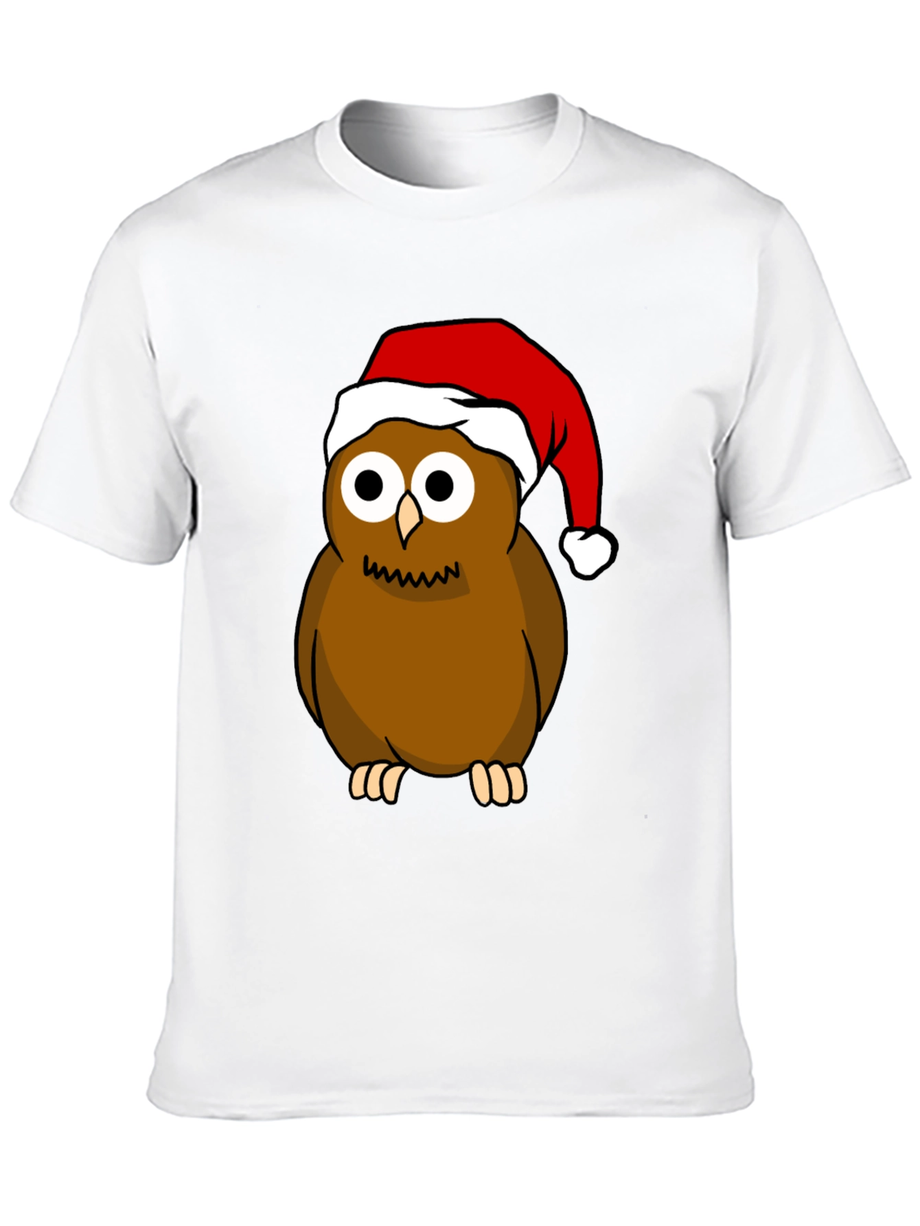 Festive Owl T-Shirt: Holiday Edition