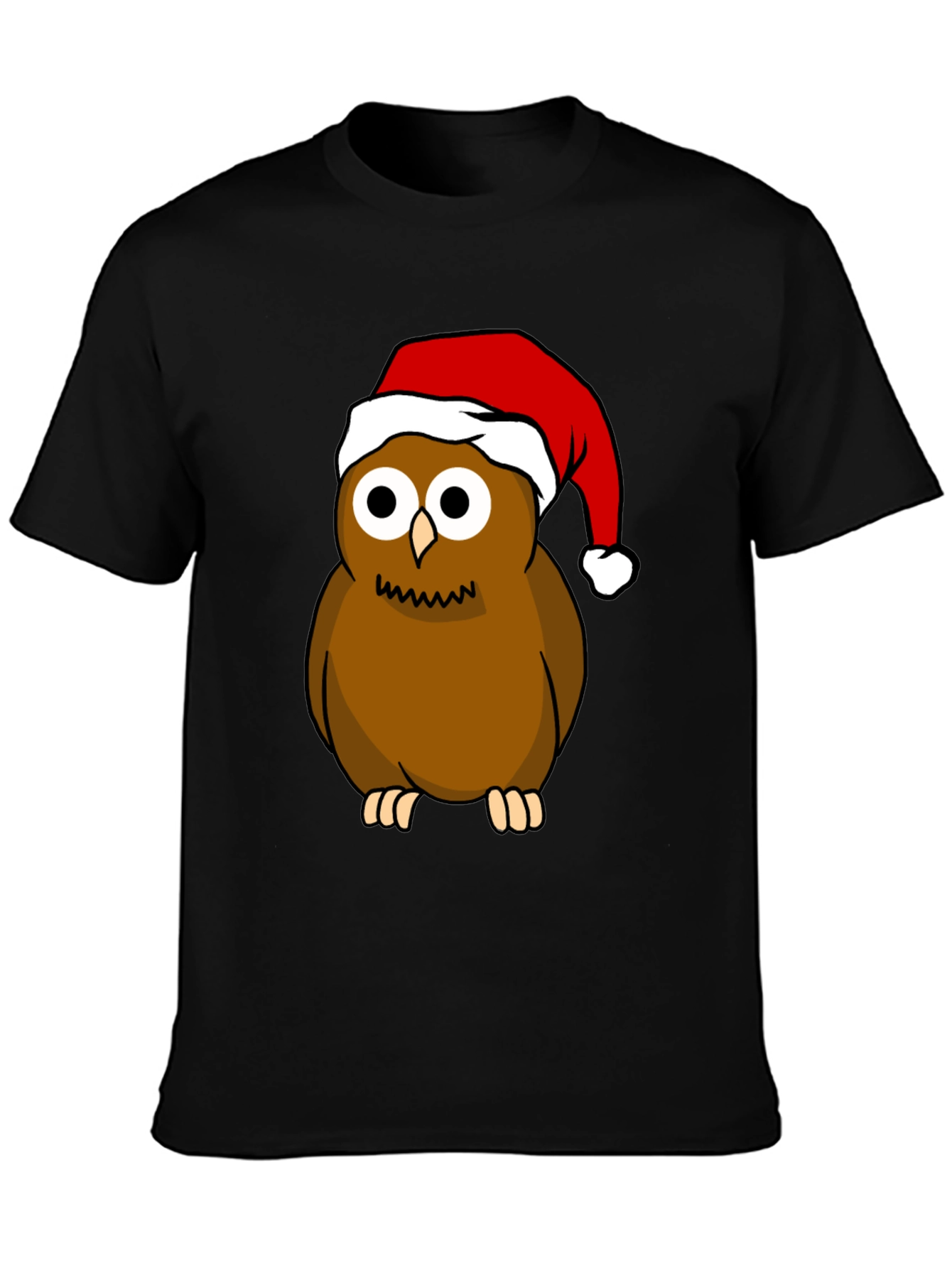 Festive Owl T-Shirt: Holiday Edition