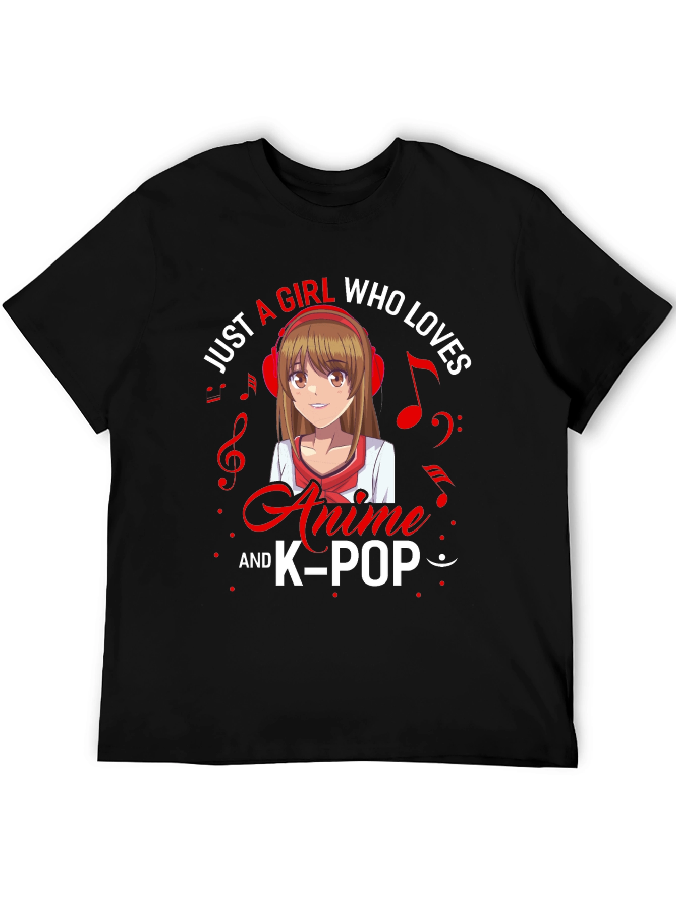 Anime and K-Pop Lover T-Shirt - Unique Design!