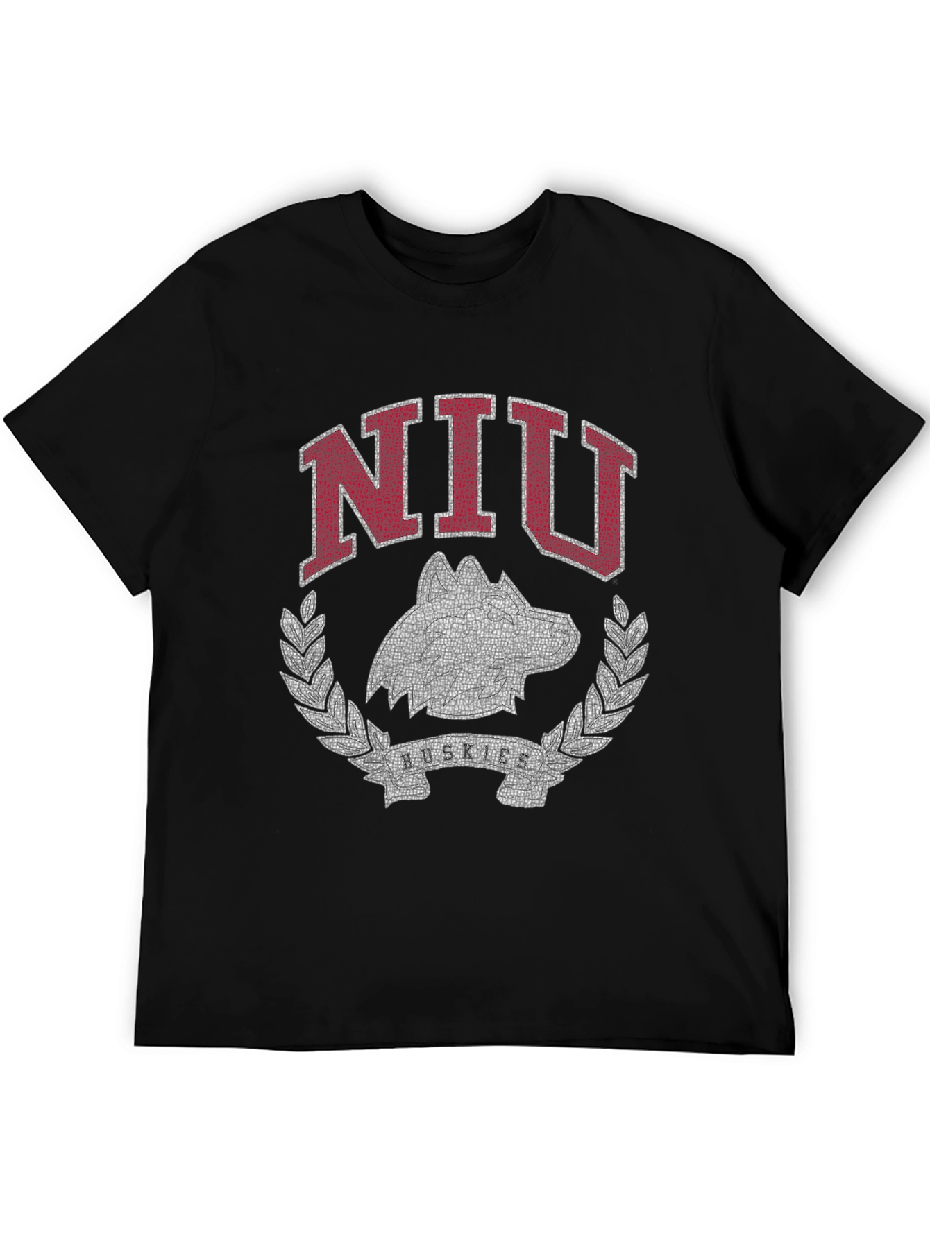 NIU Huskies T-Shirt Black Cotton Blend
