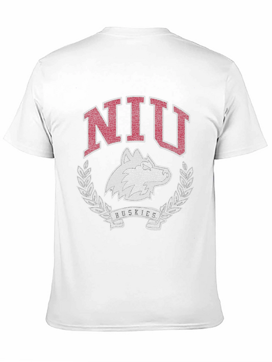 NIU Huskies T-Shirt Black Cotton Blend