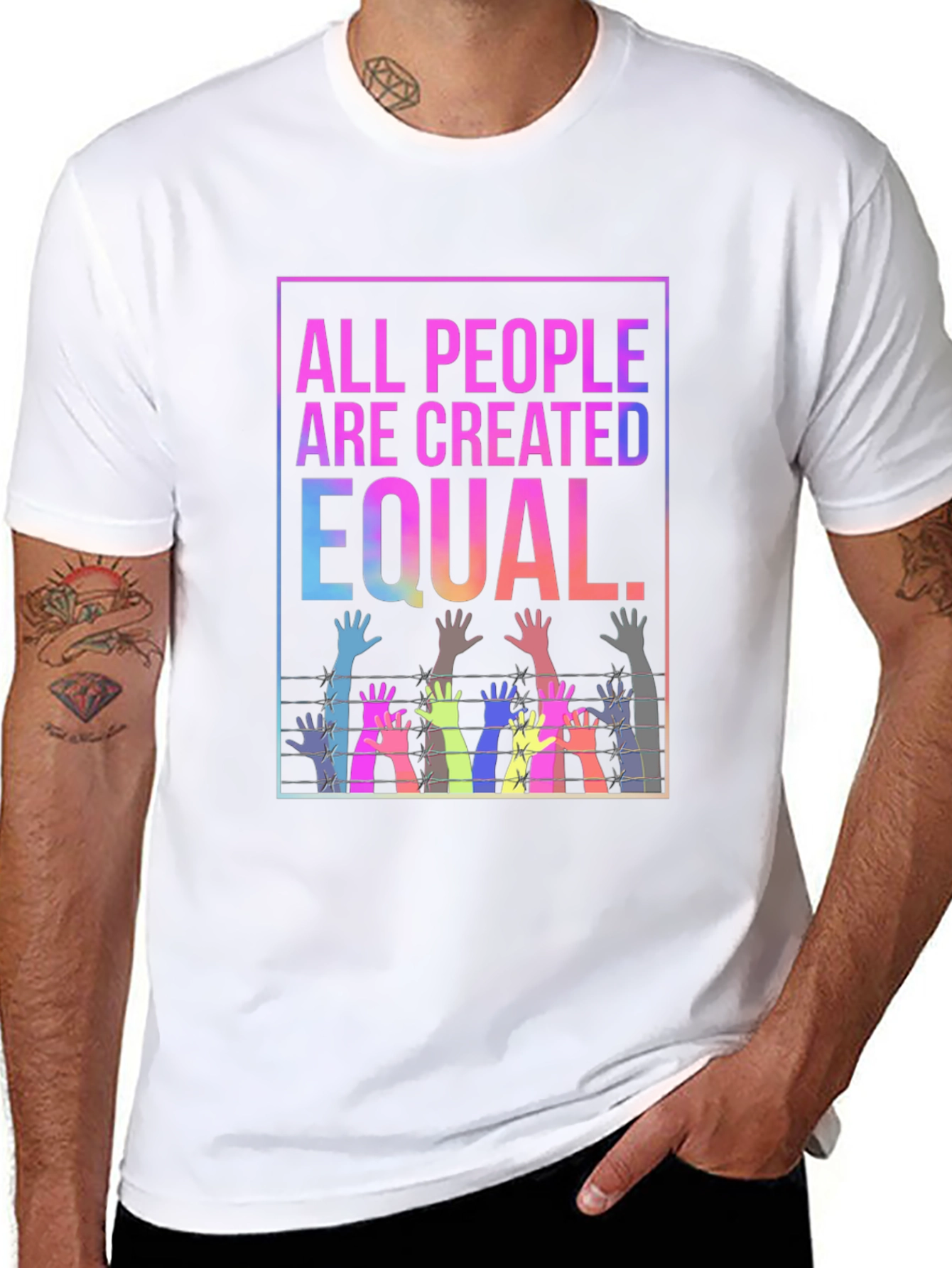 Equality T-Shirt - All People Are Created Equal