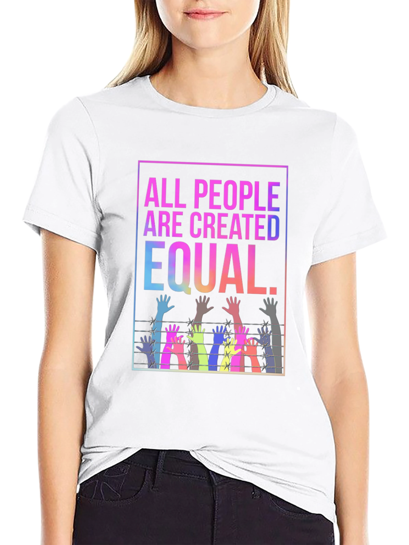 Equality T-Shirt - All People Are Created Equal