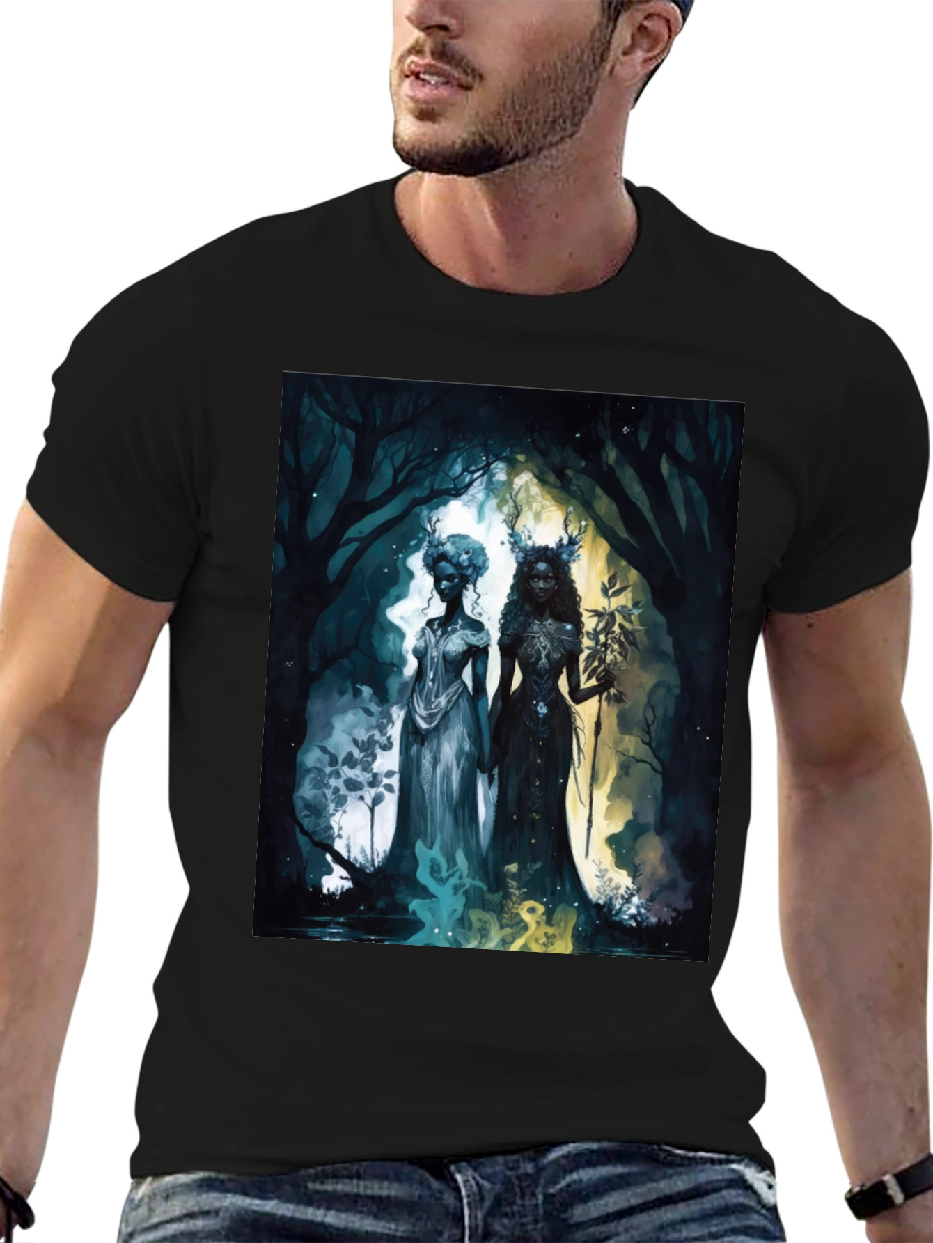 Enchanted Forest Goddesses Graphic Tee