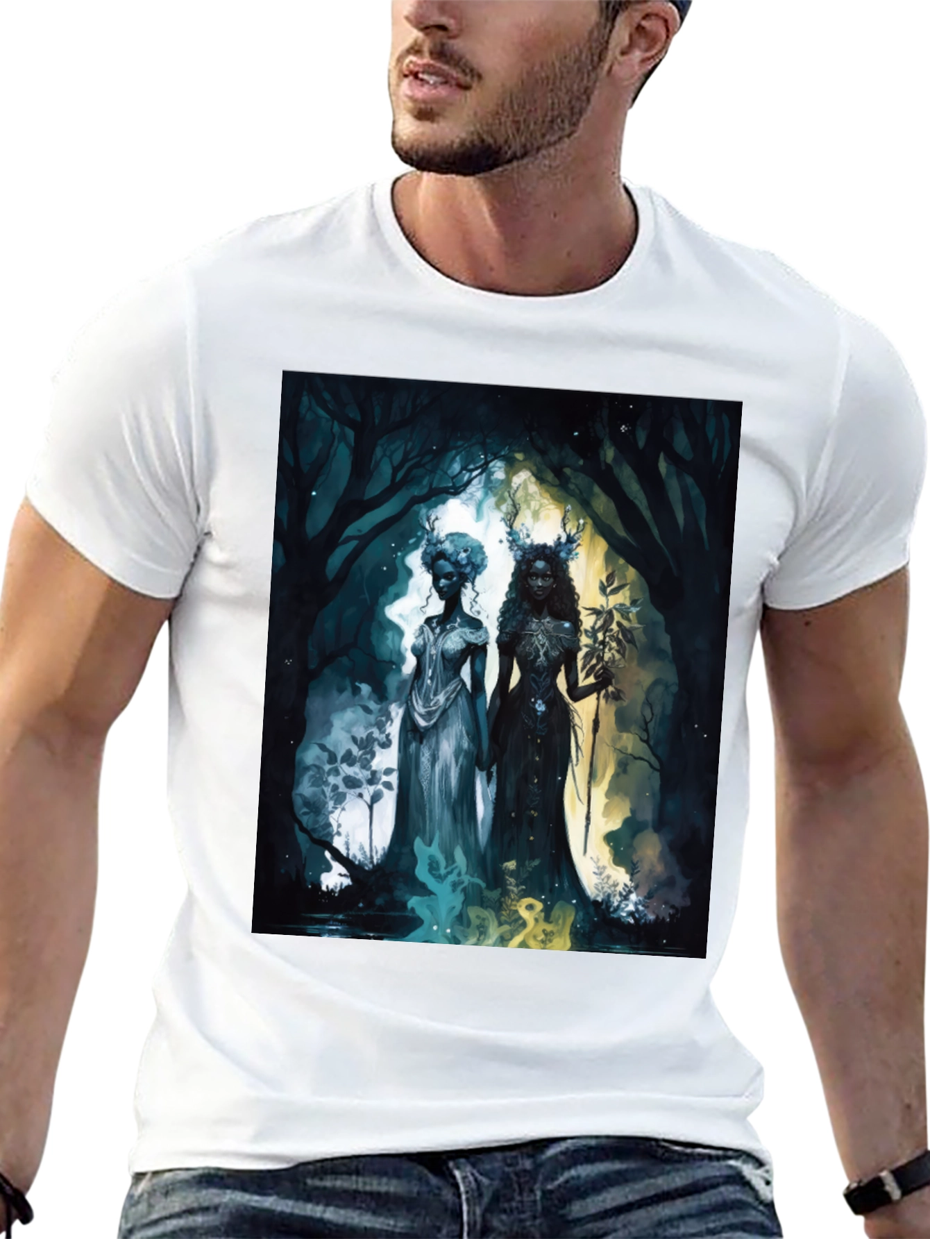 Enchanted Forest Goddesses Graphic Tee
