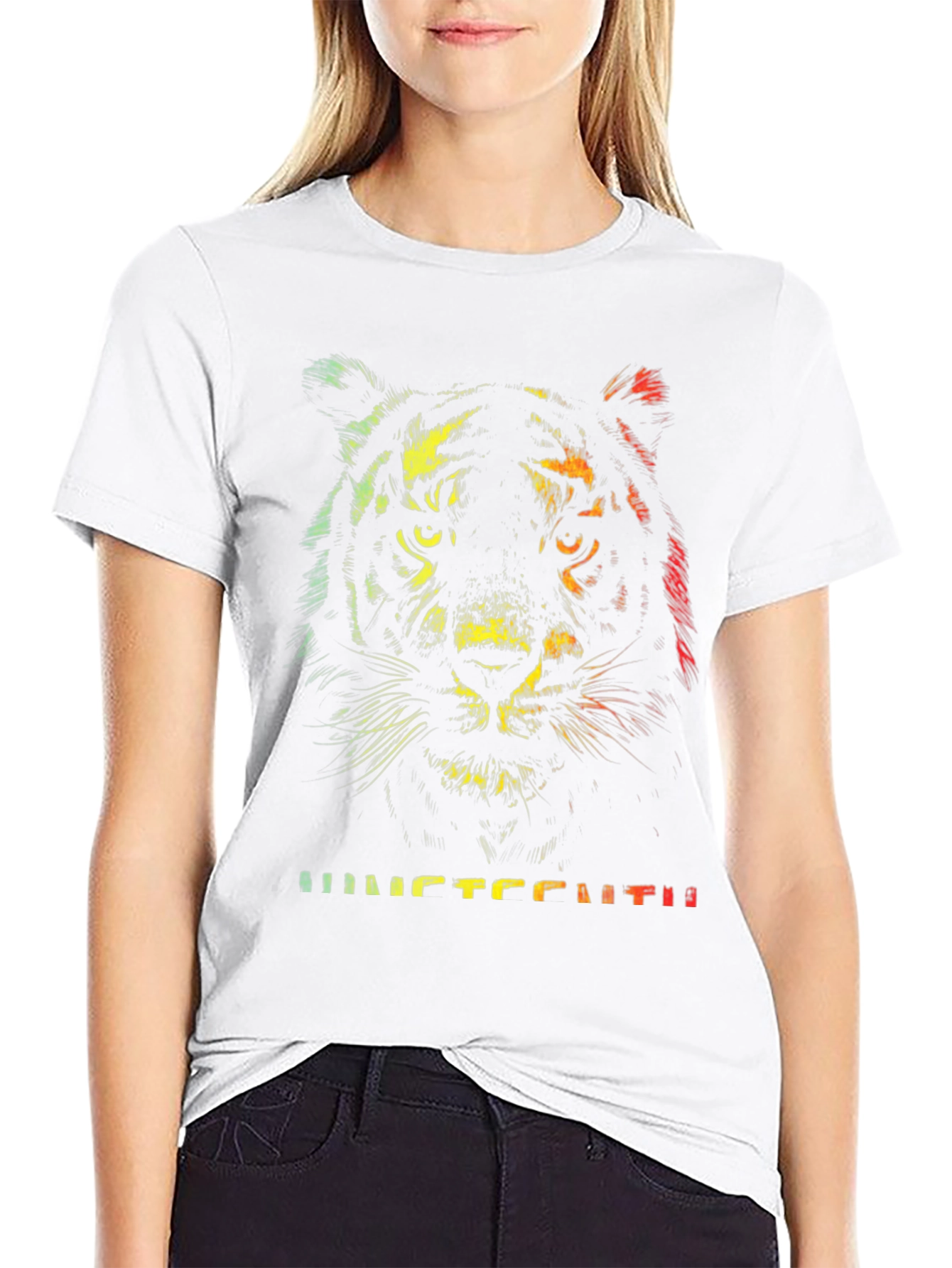 Rasta Tiger Graphic Tee - Reggae Style