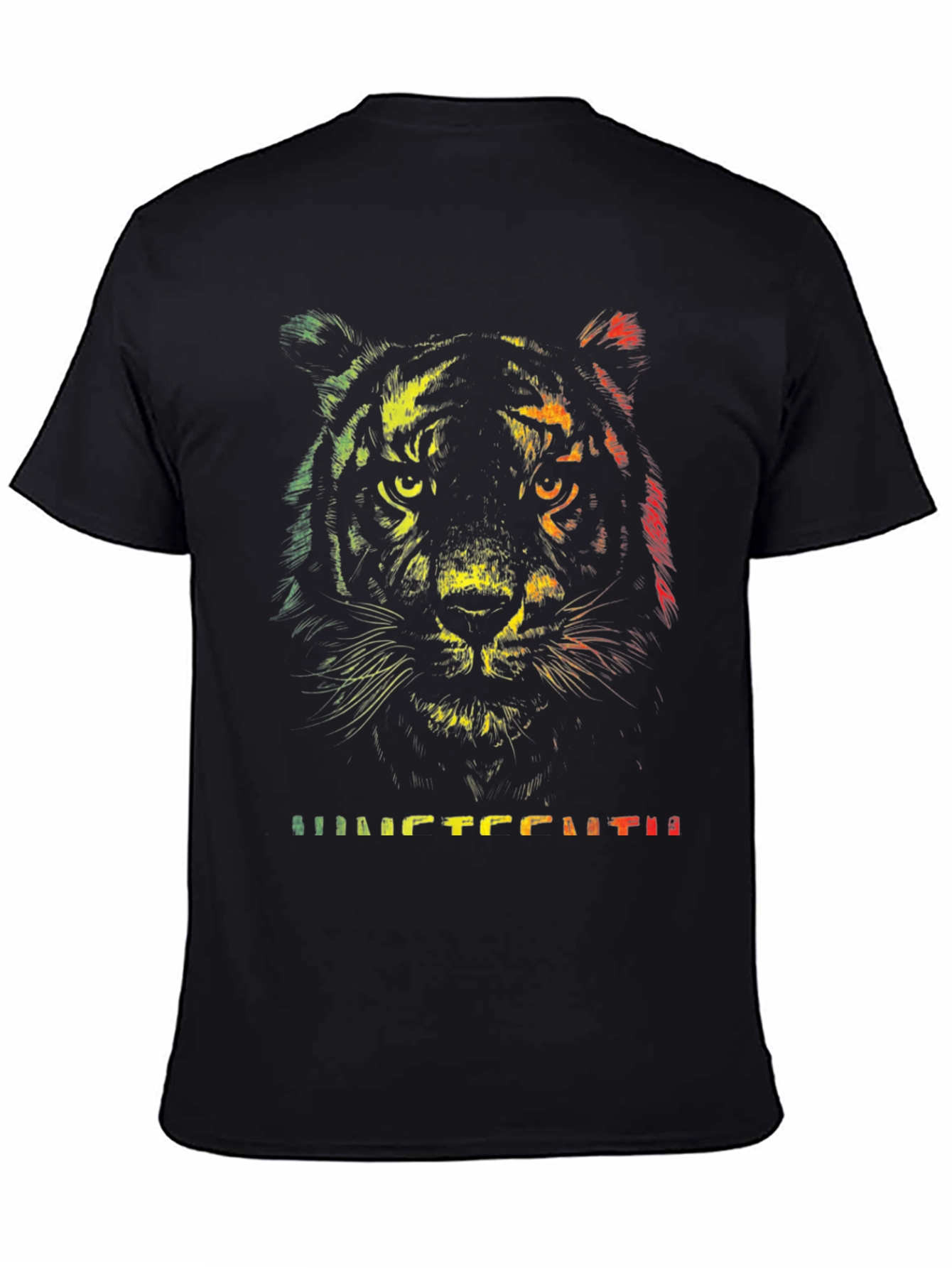 Rasta Tiger Graphic Tee - Reggae Style