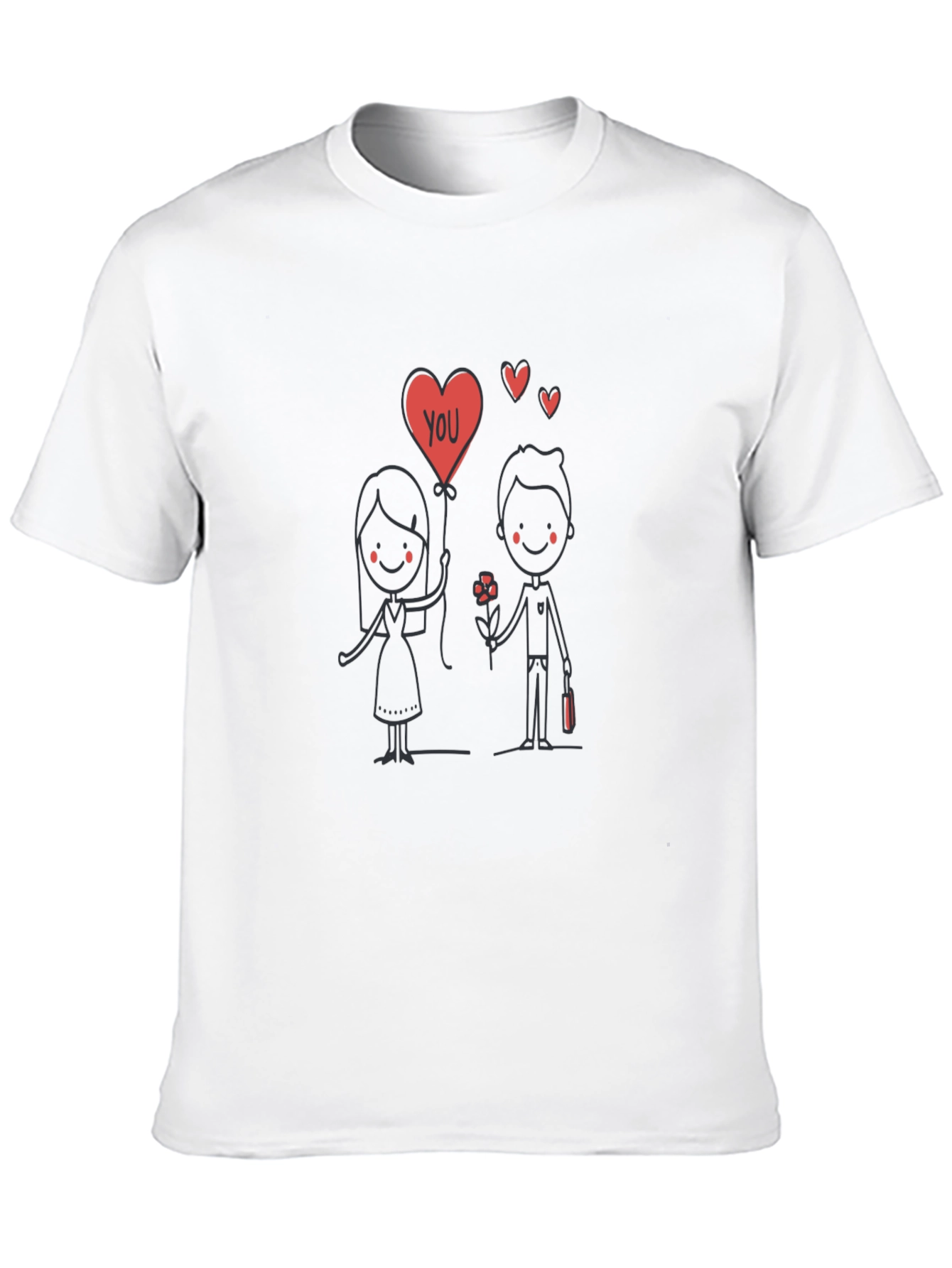 Love You Graphic Tee - Black Unisex T-Shirt