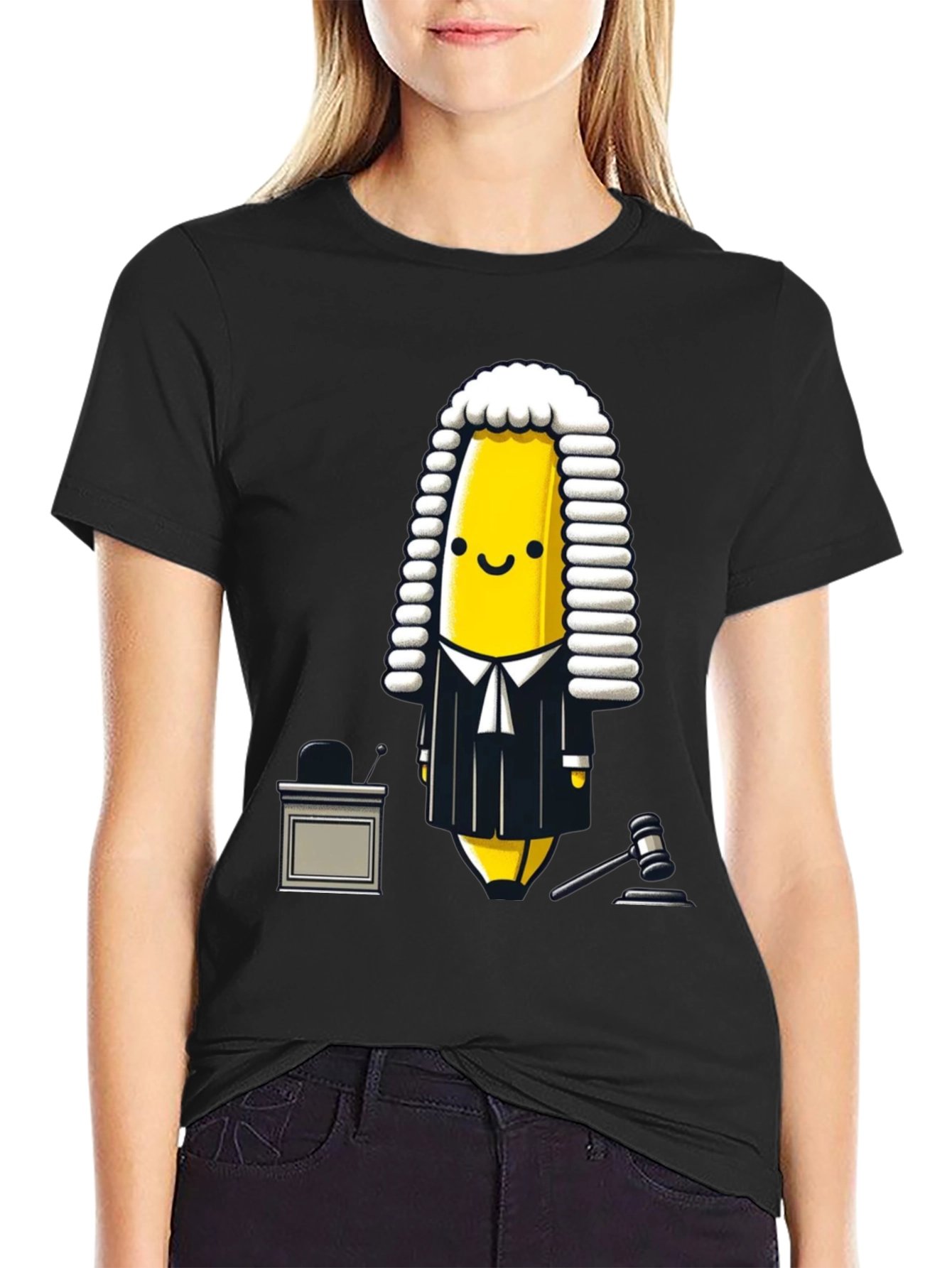 Banana Judge T-Shirt - Funny Lawyer Tee