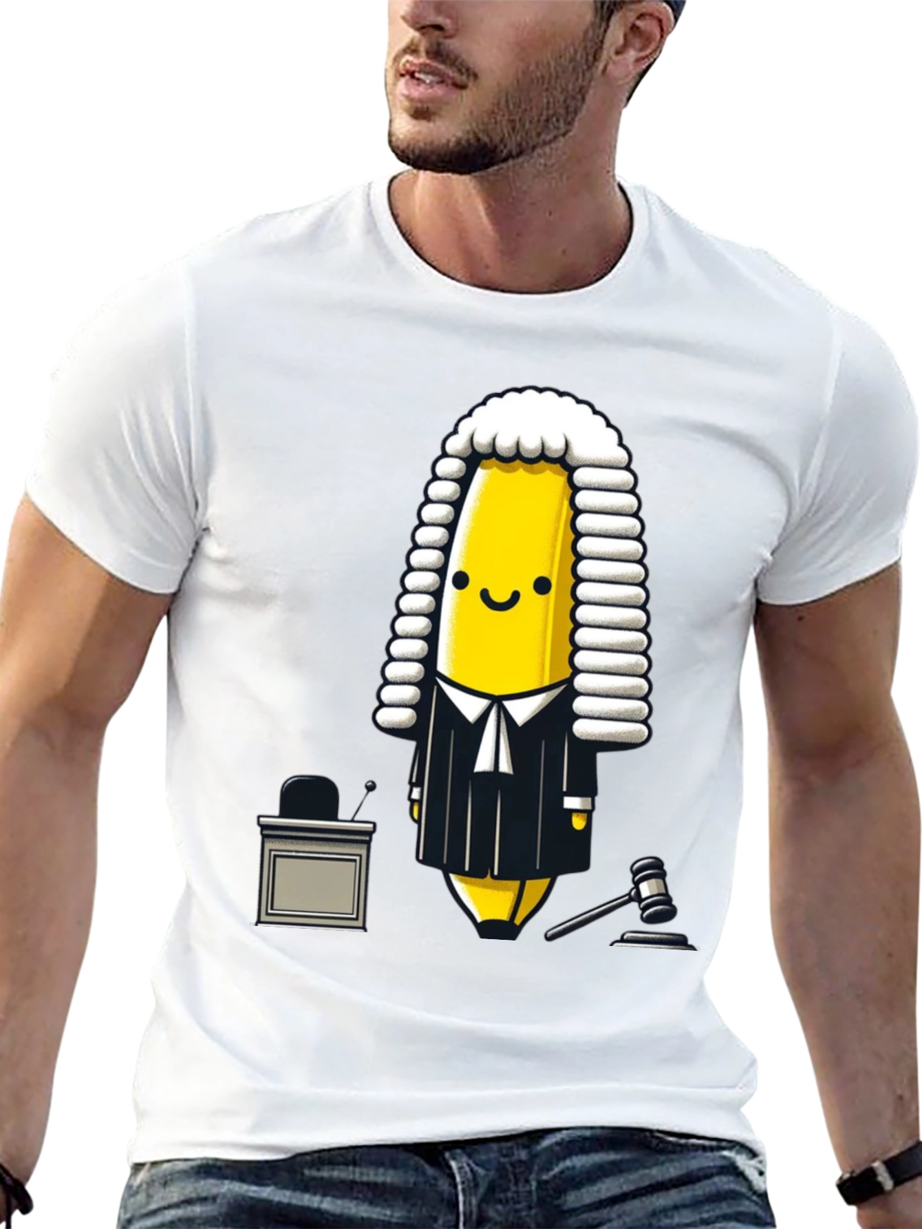 Banana Judge T-Shirt - Funny Lawyer Tee