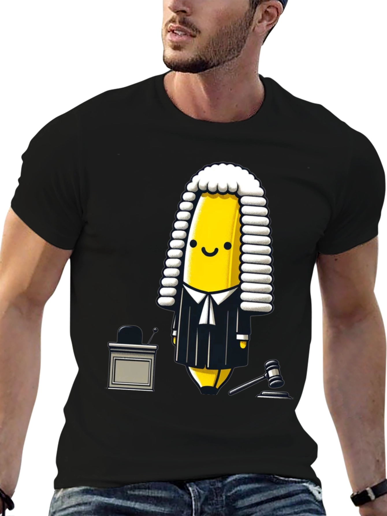 Banana Judge T-Shirt - Funny Lawyer Tee