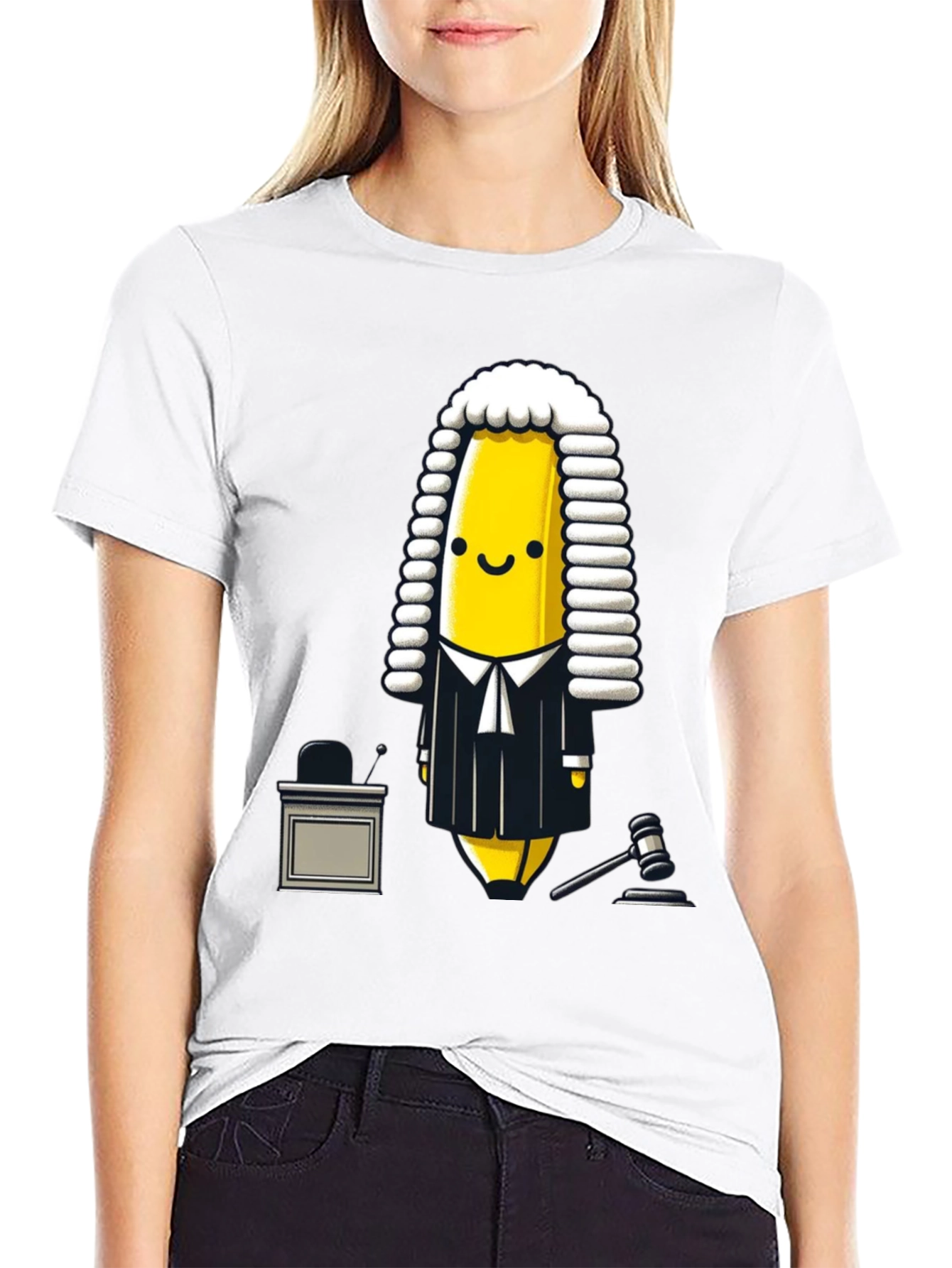 Banana Judge T-Shirt - Funny Lawyer Tee