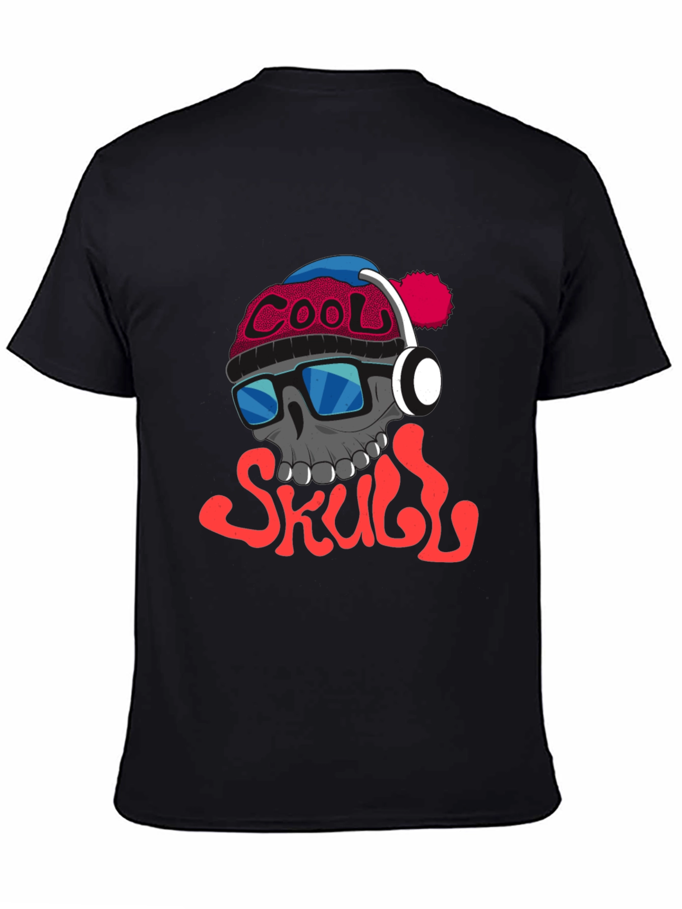 Cool Skull Graphic Tee - Trendy Streetwear