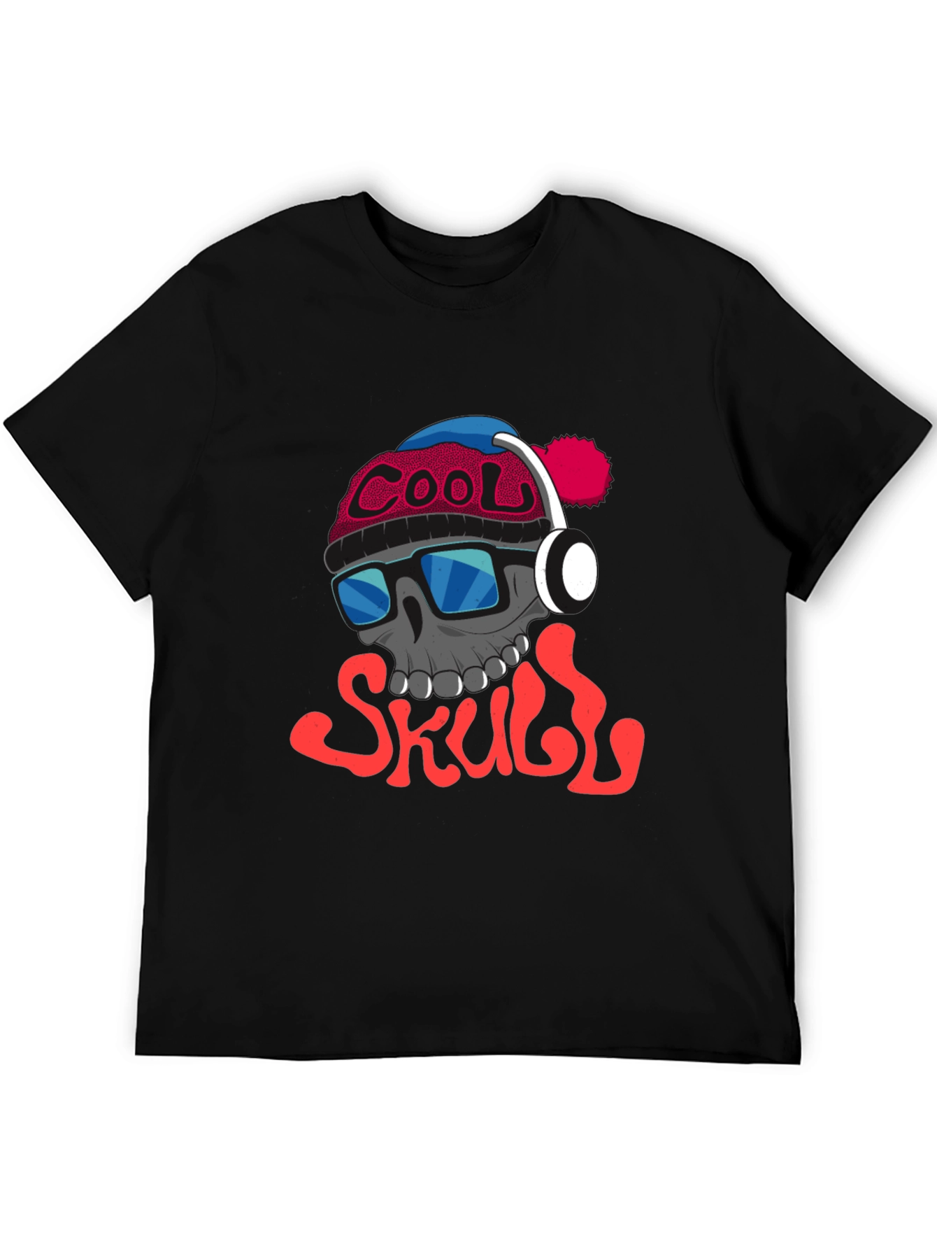 Cool Skull Graphic Tee - Trendy Streetwear