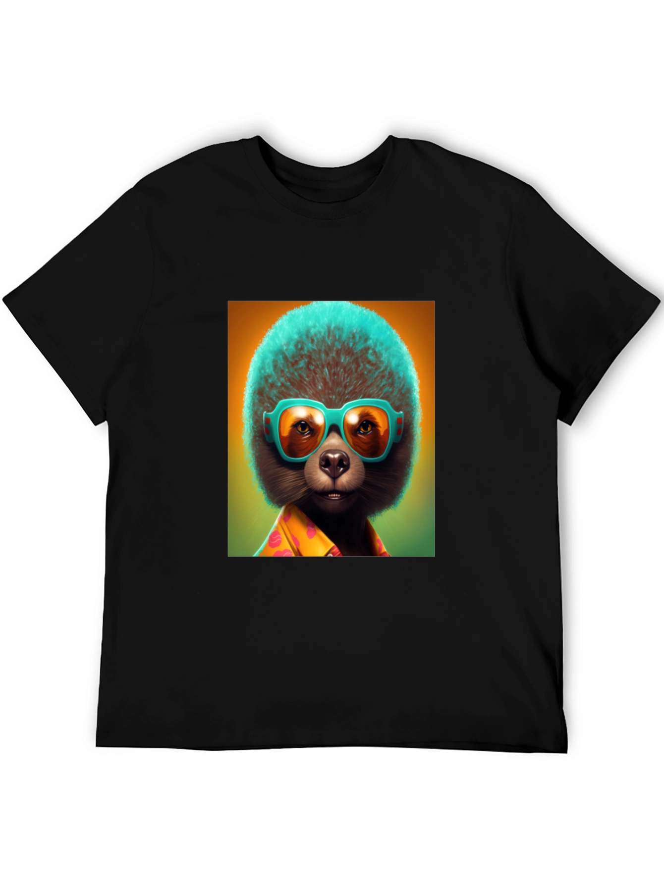 Cool Sloth Tee: Tropical Vibes