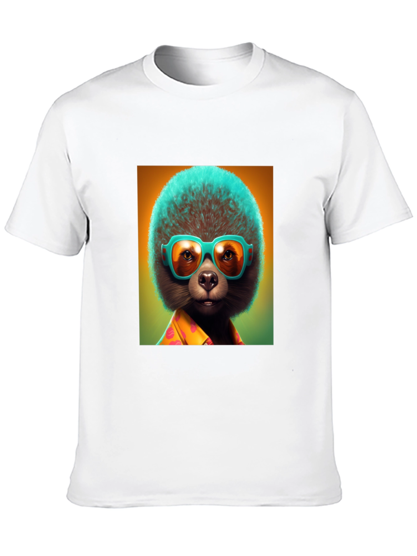 Cool Sloth Tee: Tropical Vibes