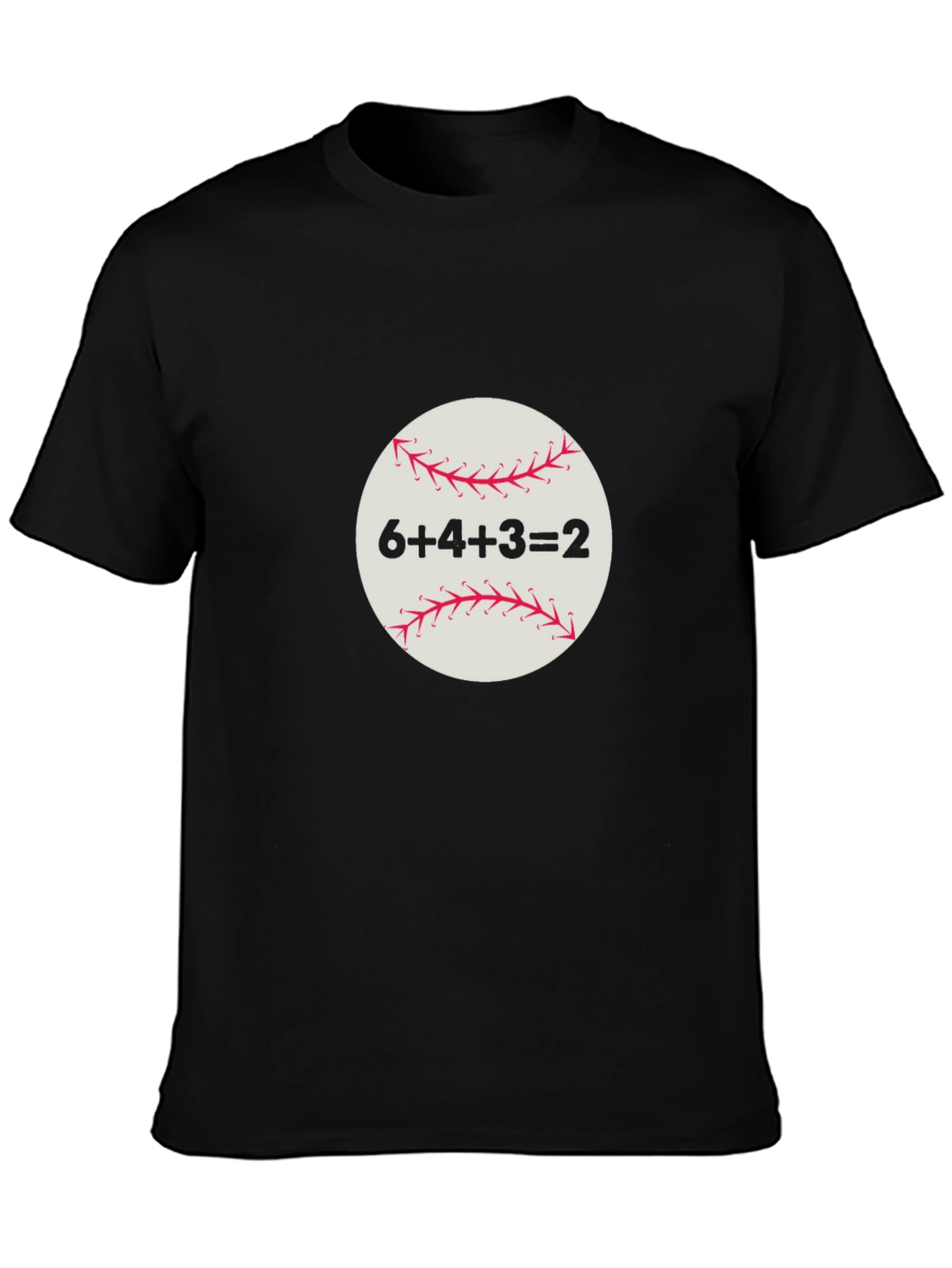 Baseball Math Equation Graphic Tee